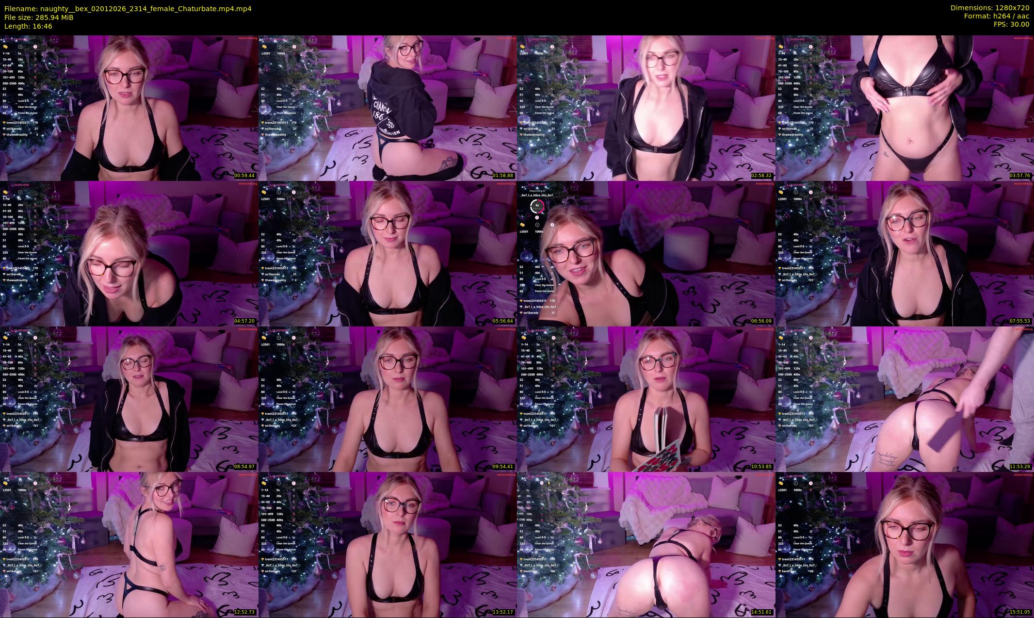 naughty__bex — 17 minute Chaturbate female cam show recording, 720p, Jan 2, 2026