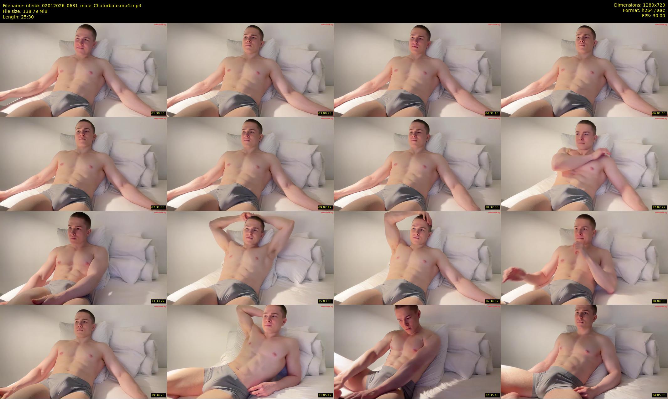 nfeibk — 26 minute Chaturbate male cam show recording, 720p, Jan 2, 2026