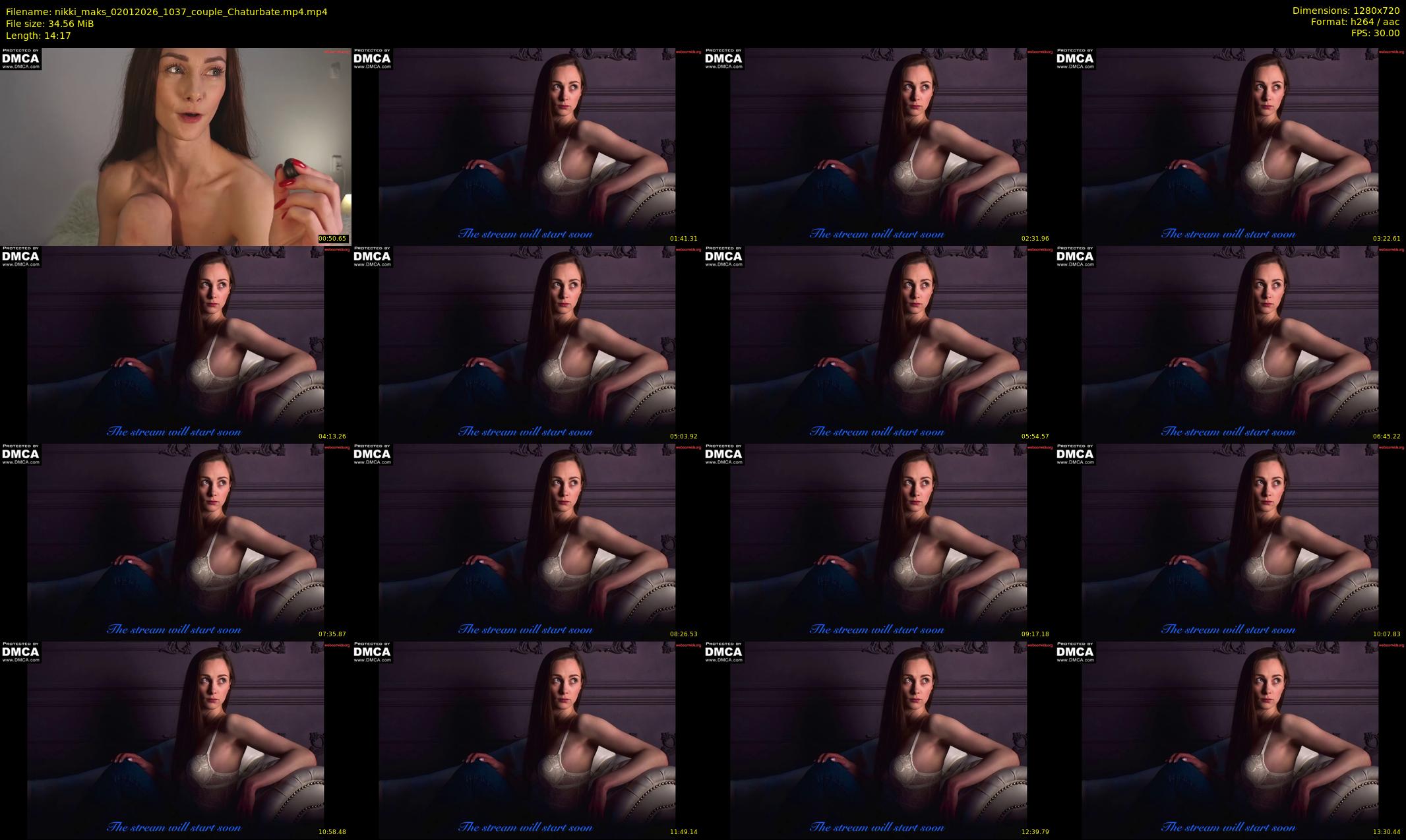 nikki_maks — 15 minute Chaturbate couple cam show recording, 720p, Jan 2, 2026