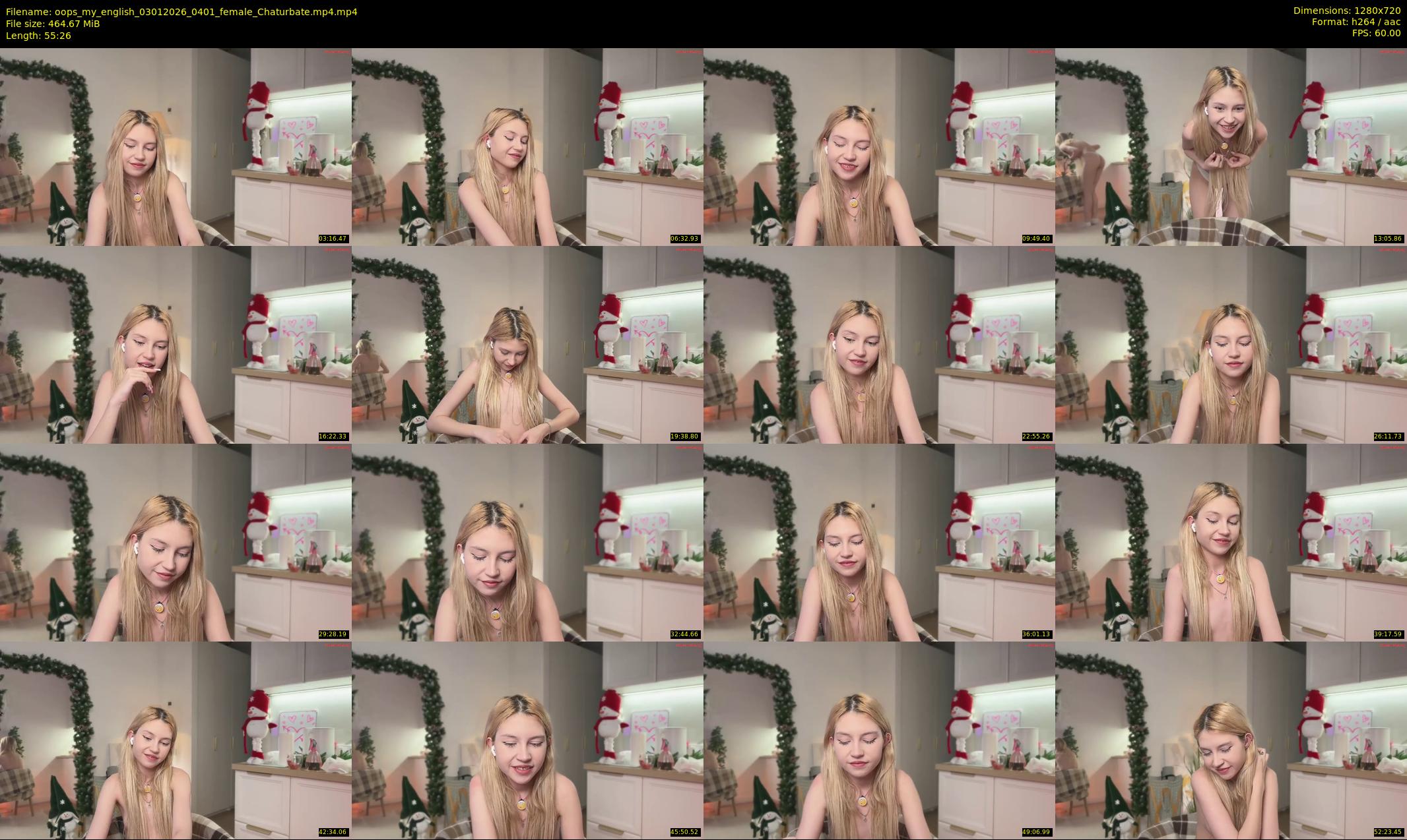 oops_my_english — 56 minute Chaturbate female cam show recording, 720p, Jan 3, 2026