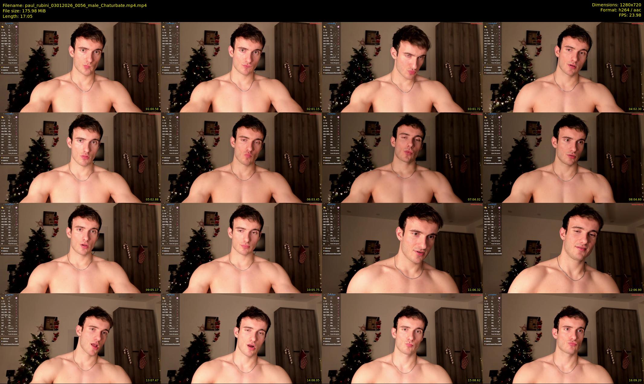 paul_rubini — 18 minute Chaturbate male cam show recording, 720p, Jan 3, 2026