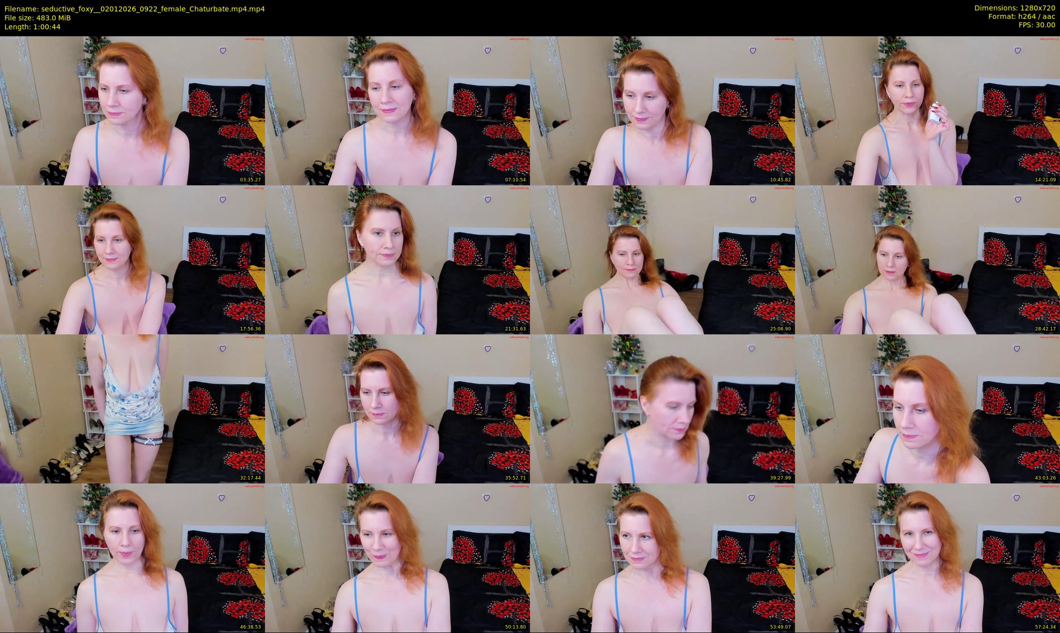 seductive_foxy_ — 61 minute Chaturbate female cam show recording, 720p, Jan 2, 2026