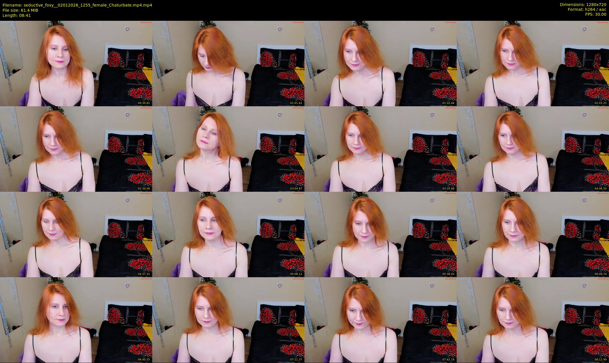 seductive_foxy_ — 9 minute Chaturbate female cam show recording, 720p, Jan 2, 2026
