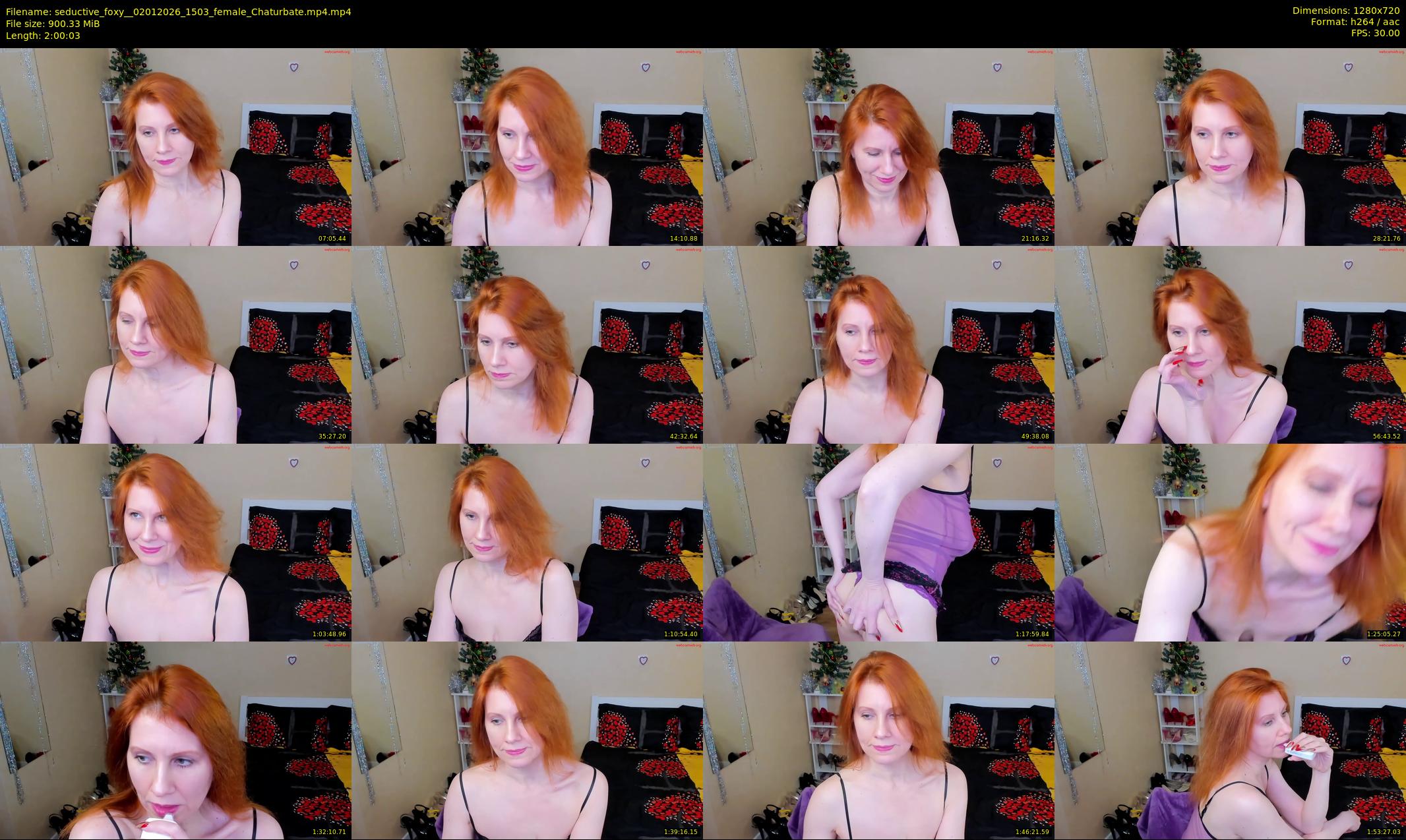 seductive_foxy_ — 121 minute Chaturbate female cam show recording, 720p, Jan 2, 2026