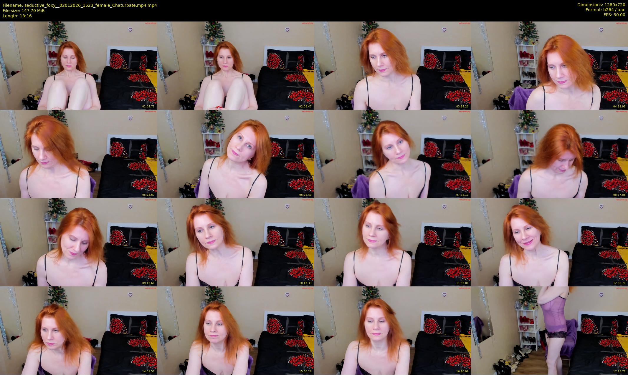 seductive_foxy_ — 19 minute Chaturbate female cam show recording, 720p, Jan 2, 2026