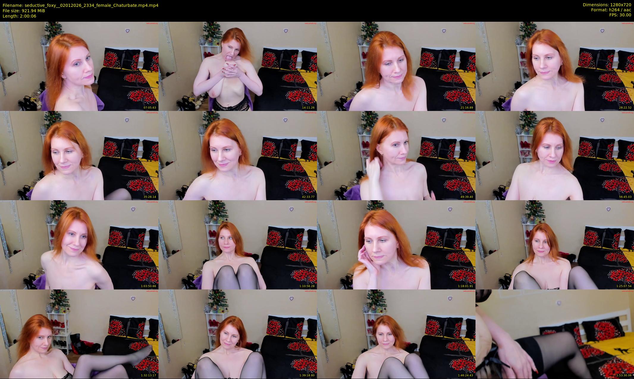 seductive_foxy_ — 121 minute Chaturbate female cam show recording, 720p, Jan 2, 2026
