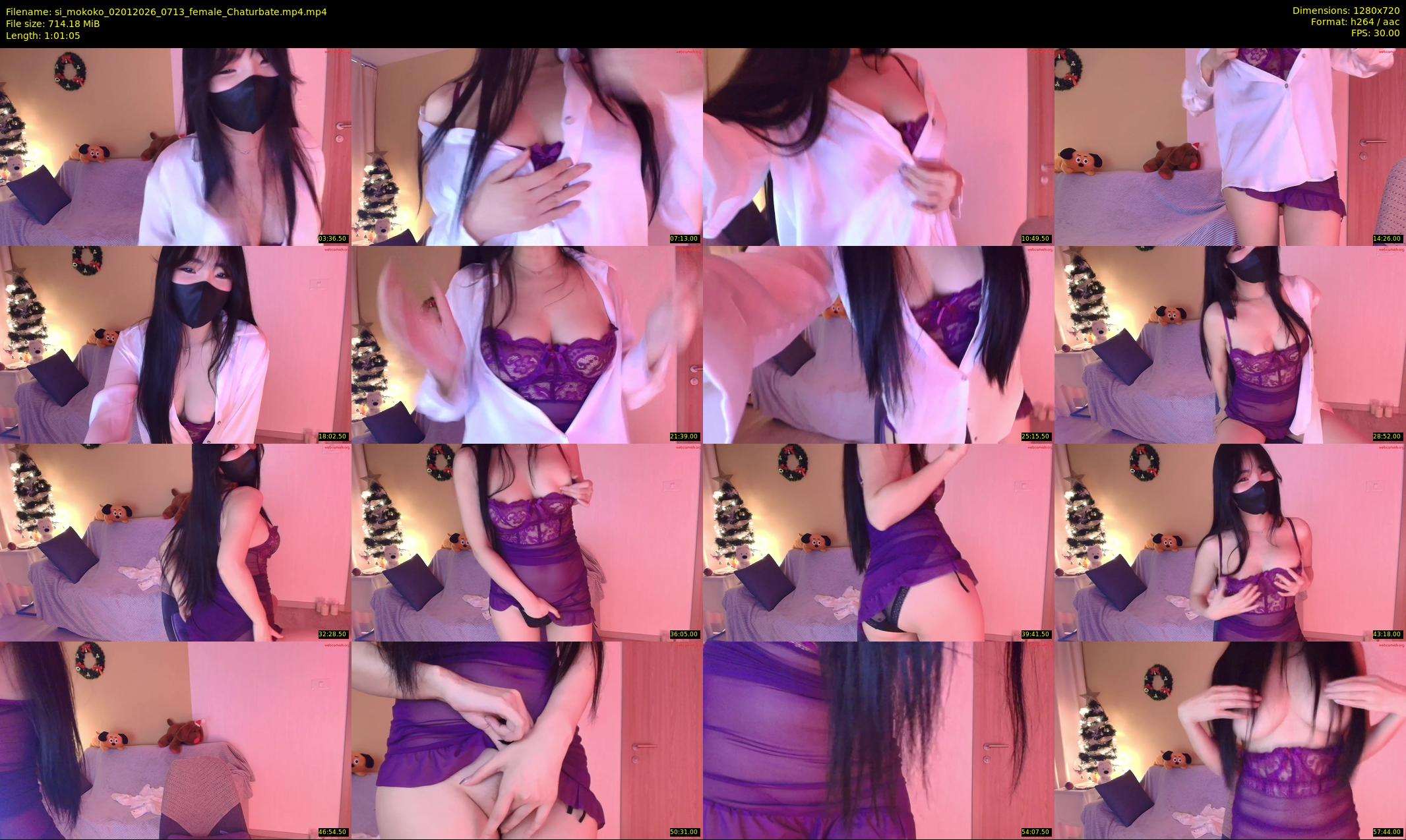 si_mokoko — 62 minute Chaturbate female cam show recording, 720p, Jan 2, 2026