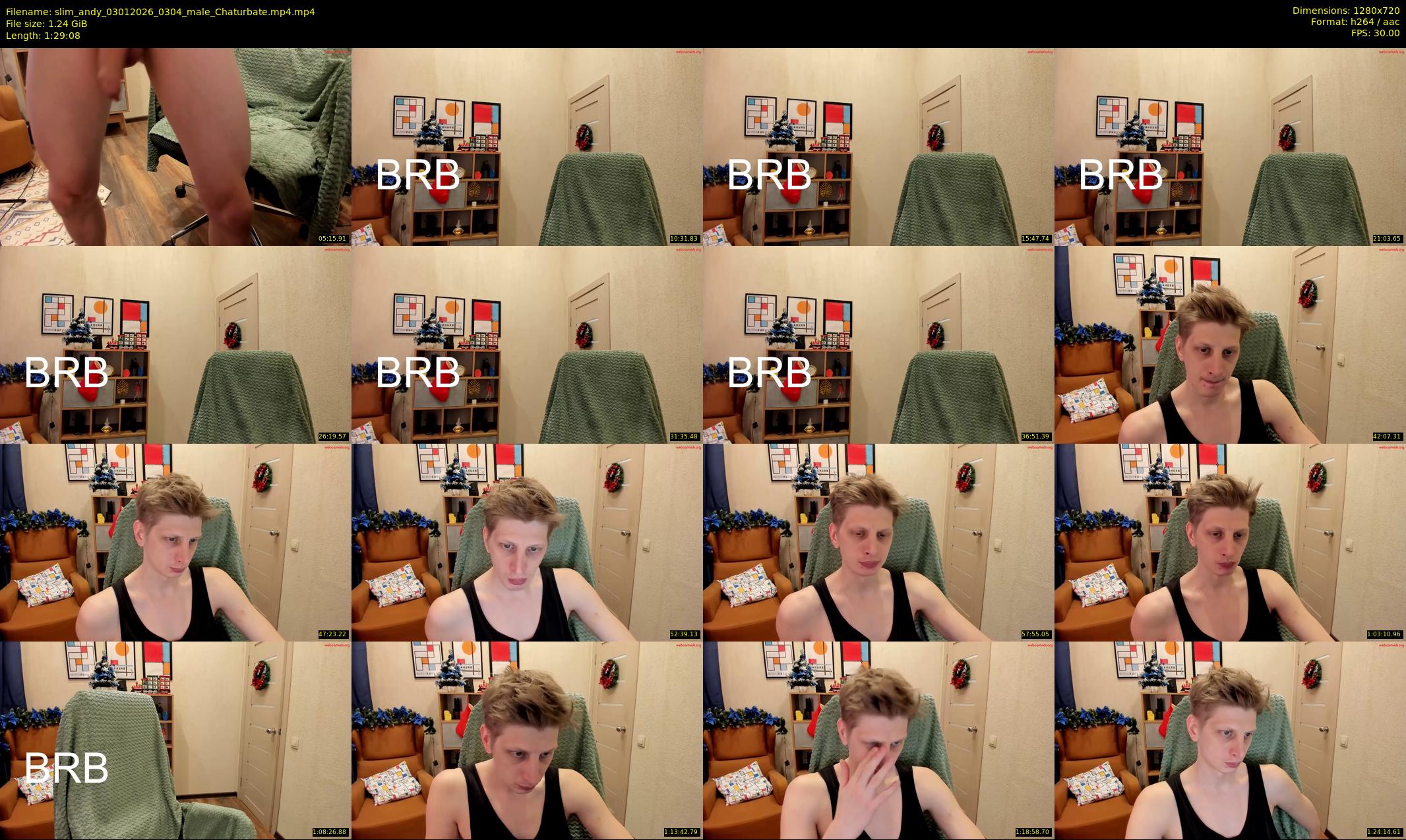 slim_andy — 90 minute Chaturbate male cam show recording, 720p, Jan 3, 2026