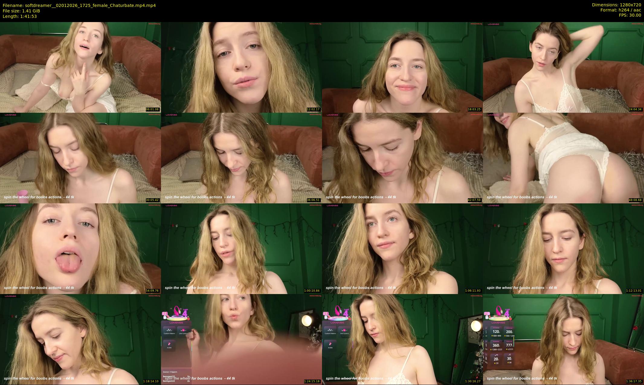 softdreamer_ — 102 minute Chaturbate female cam show recording, 720p, Jan 2, 2026