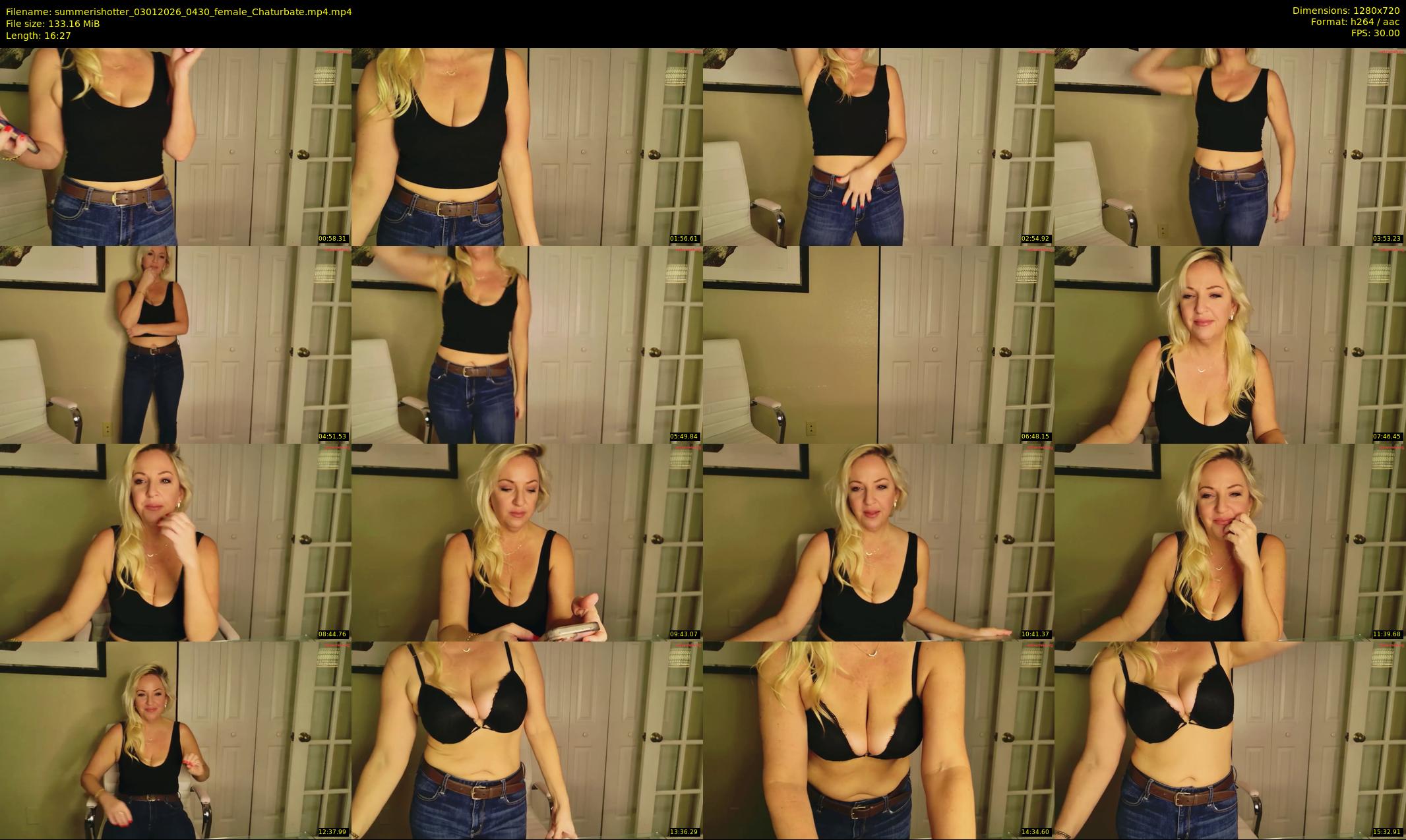 summerishotter — 17 minute Chaturbate female cam show recording, 720p, Jan 3, 2026