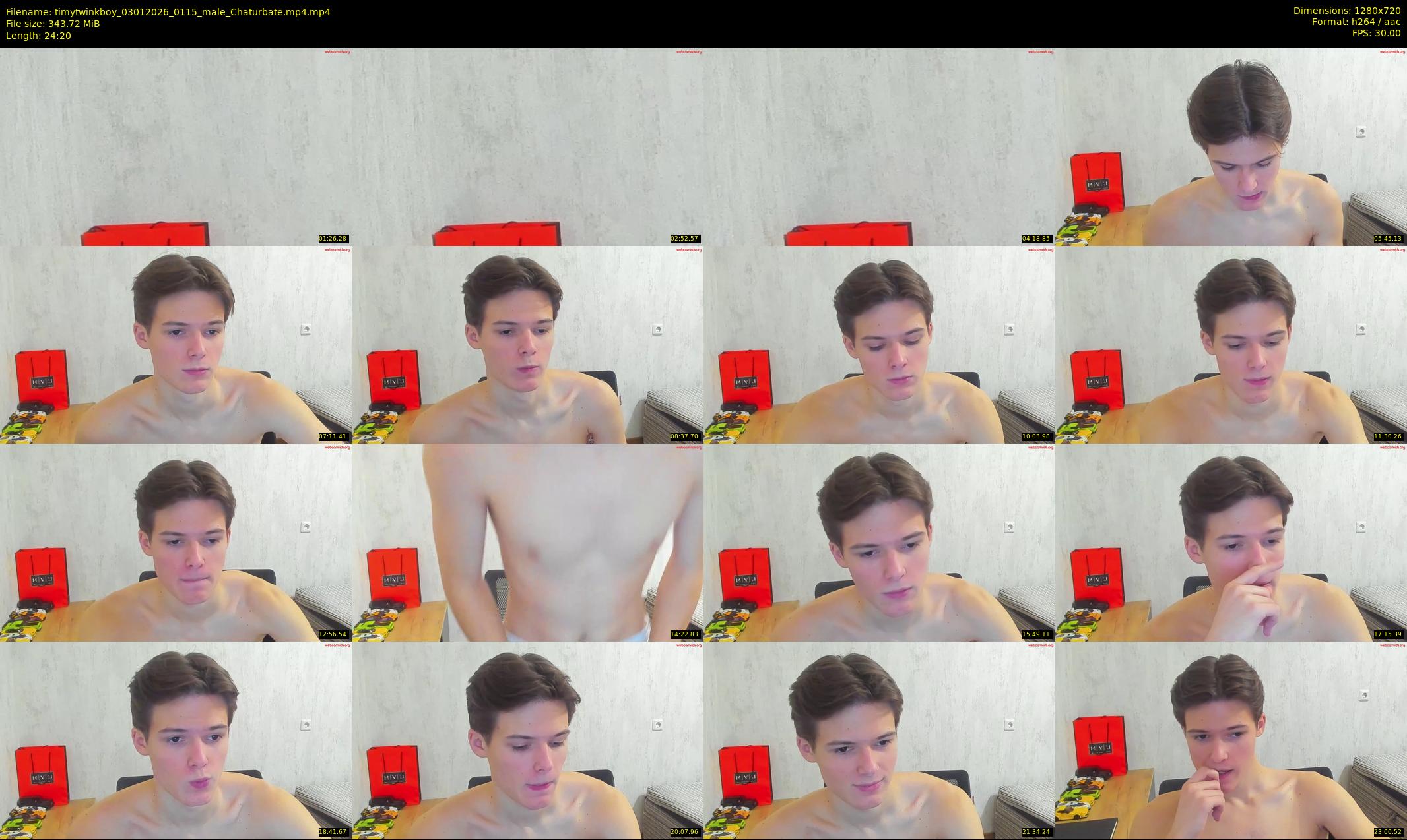 timytwinkboy — 25 minute Chaturbate male cam show recording, 720p, Jan 3, 2026