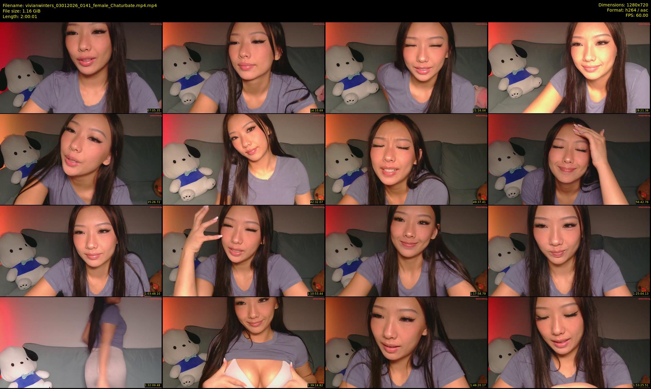 vivianwinters — 121 minute Chaturbate female cam show recording, 720p, Jan 3, 2026