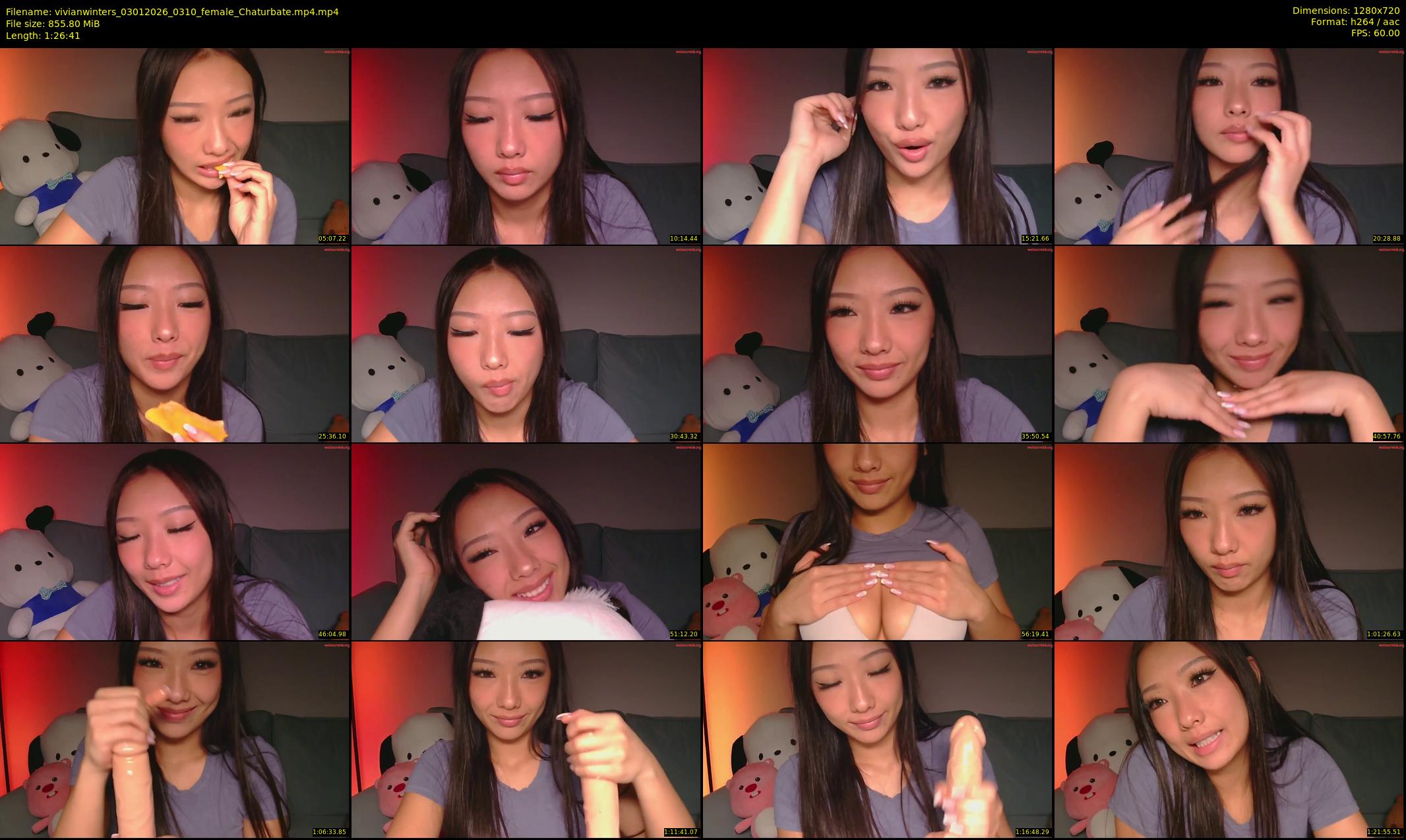vivianwinters — 87 minute Chaturbate female cam show recording, 720p, Jan 3, 2026