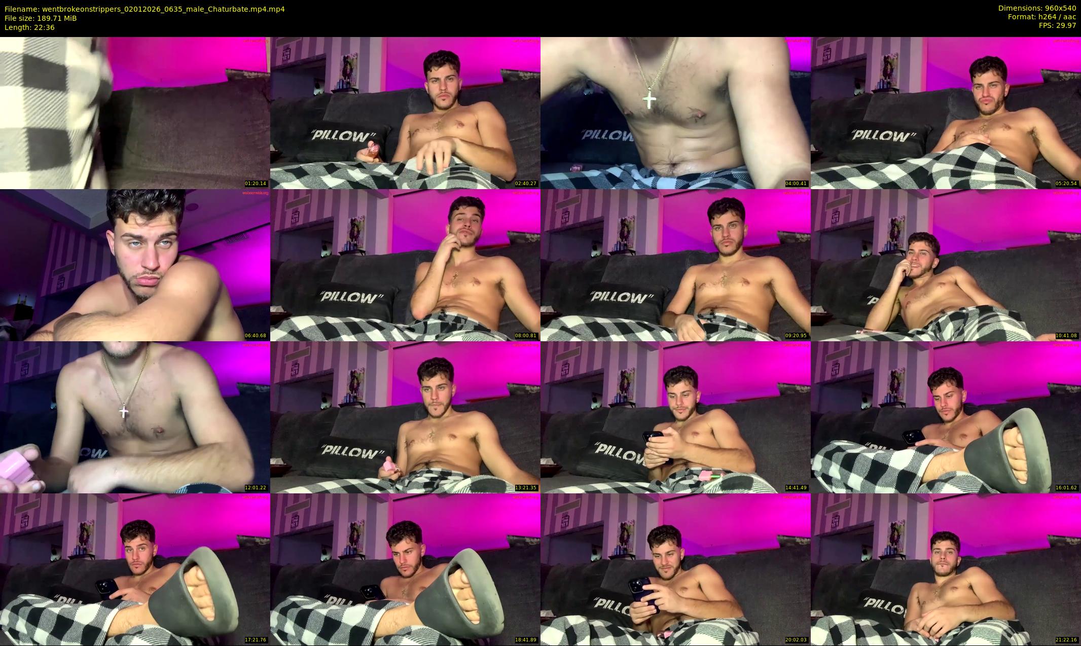 wentbrokeonstrippers — 23 minute Chaturbate male cam show recording, 480p, Jan 2, 2026