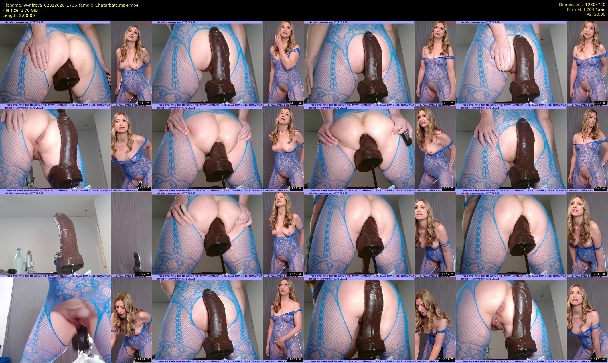 wynfreya — 120 minute Chaturbate female cam show recording, 720p, Jan 2, 2026