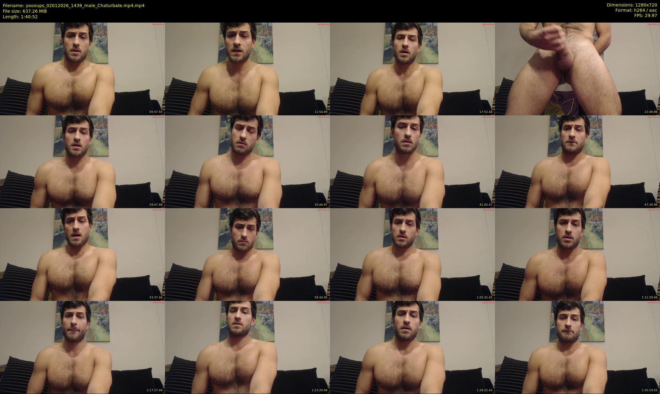 yoooups — 101 minute Chaturbate male cam show recording, 720p, Jan 2, 2026