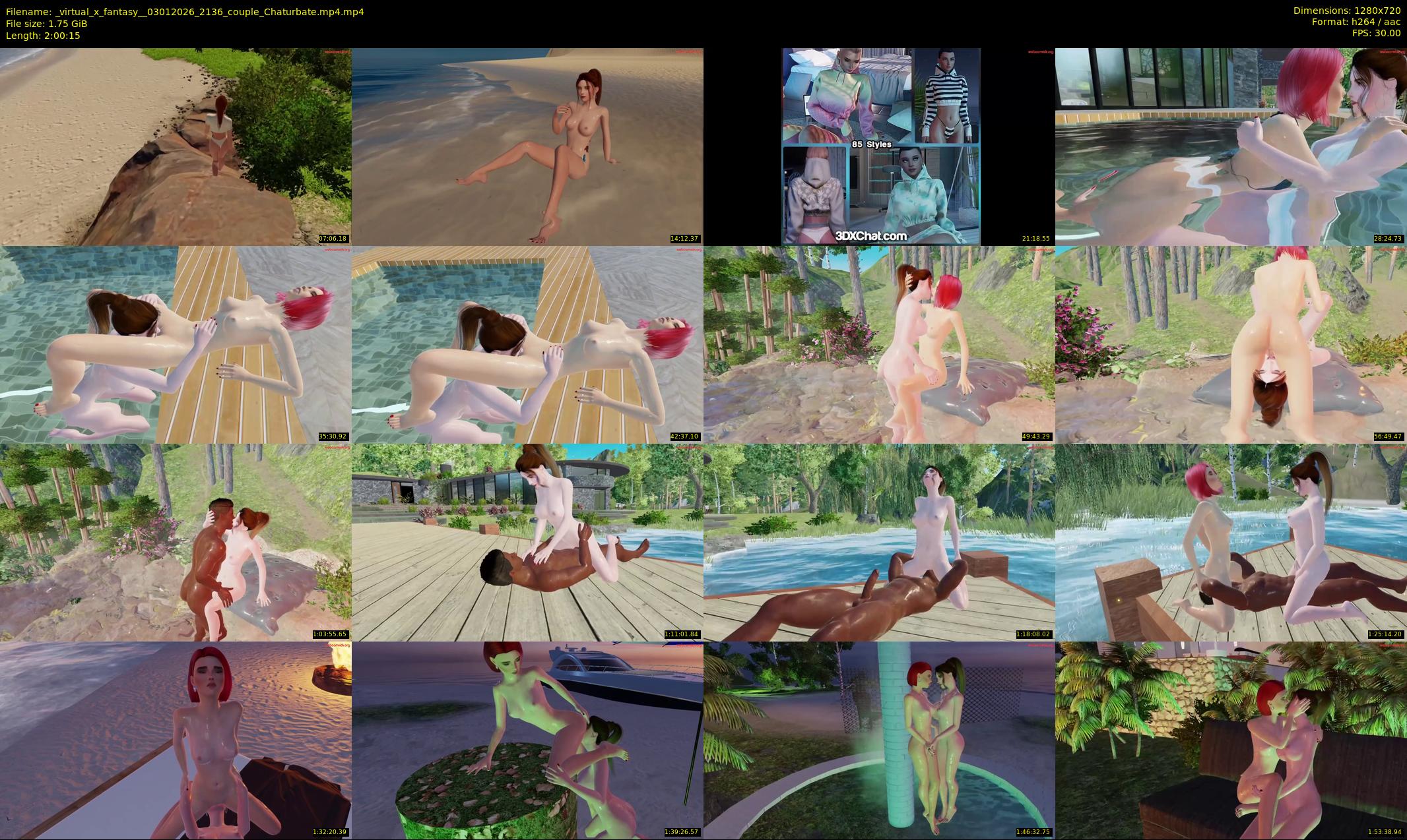 _virtual_x_fantasy_ — 121 minute Chaturbate couple cam show recording, 720p, Jan 3, 2026