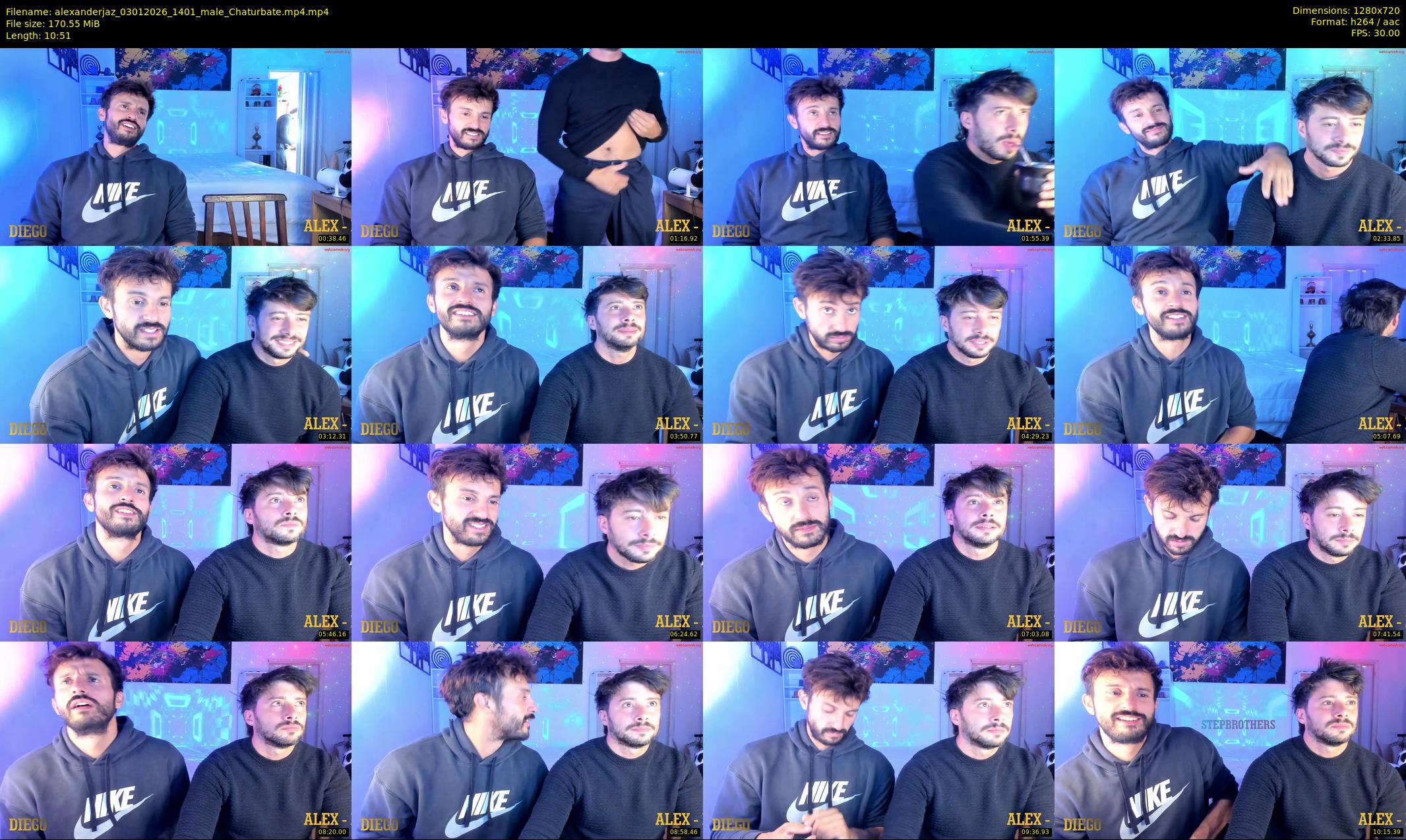 alexanderjaz — 11 minute Chaturbate male cam show recording, 720p, Jan 3, 2026