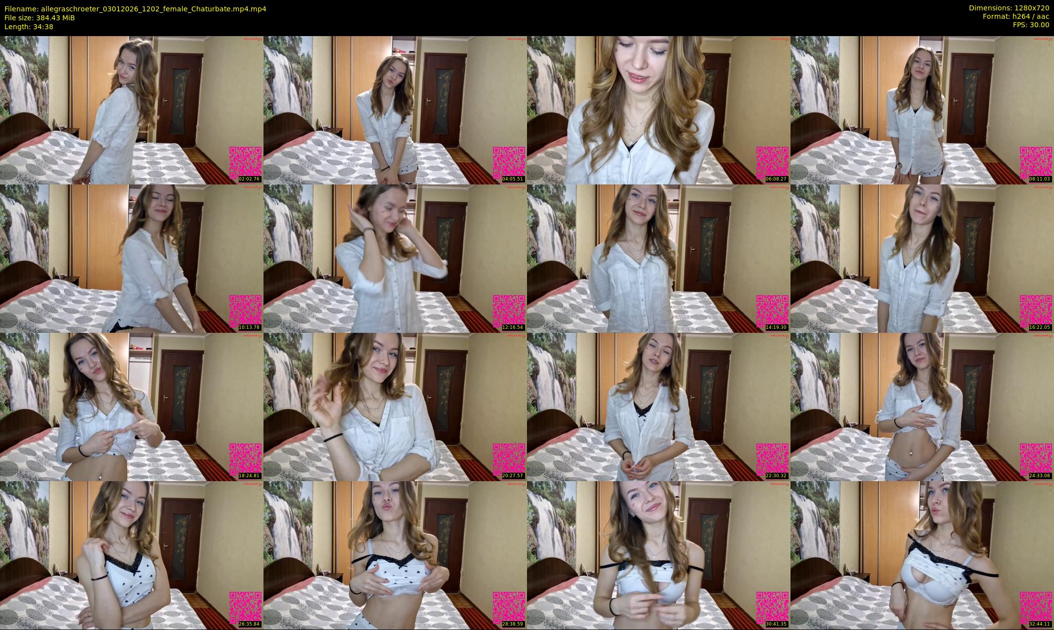 allegraschroeter — 35 minute Chaturbate female cam show recording, 720p, Jan 3, 2026