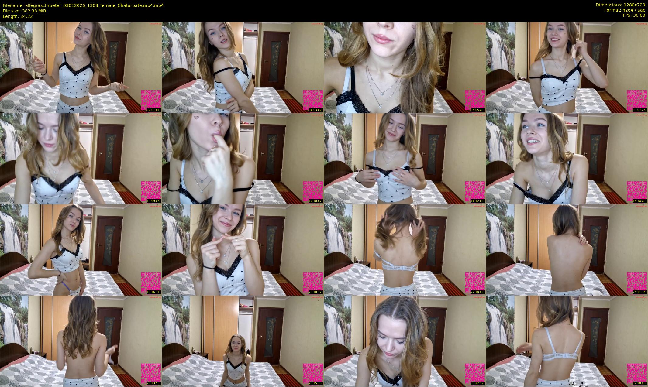 allegraschroeter — 35 minute Chaturbate female cam show recording, 720p, Jan 3, 2026