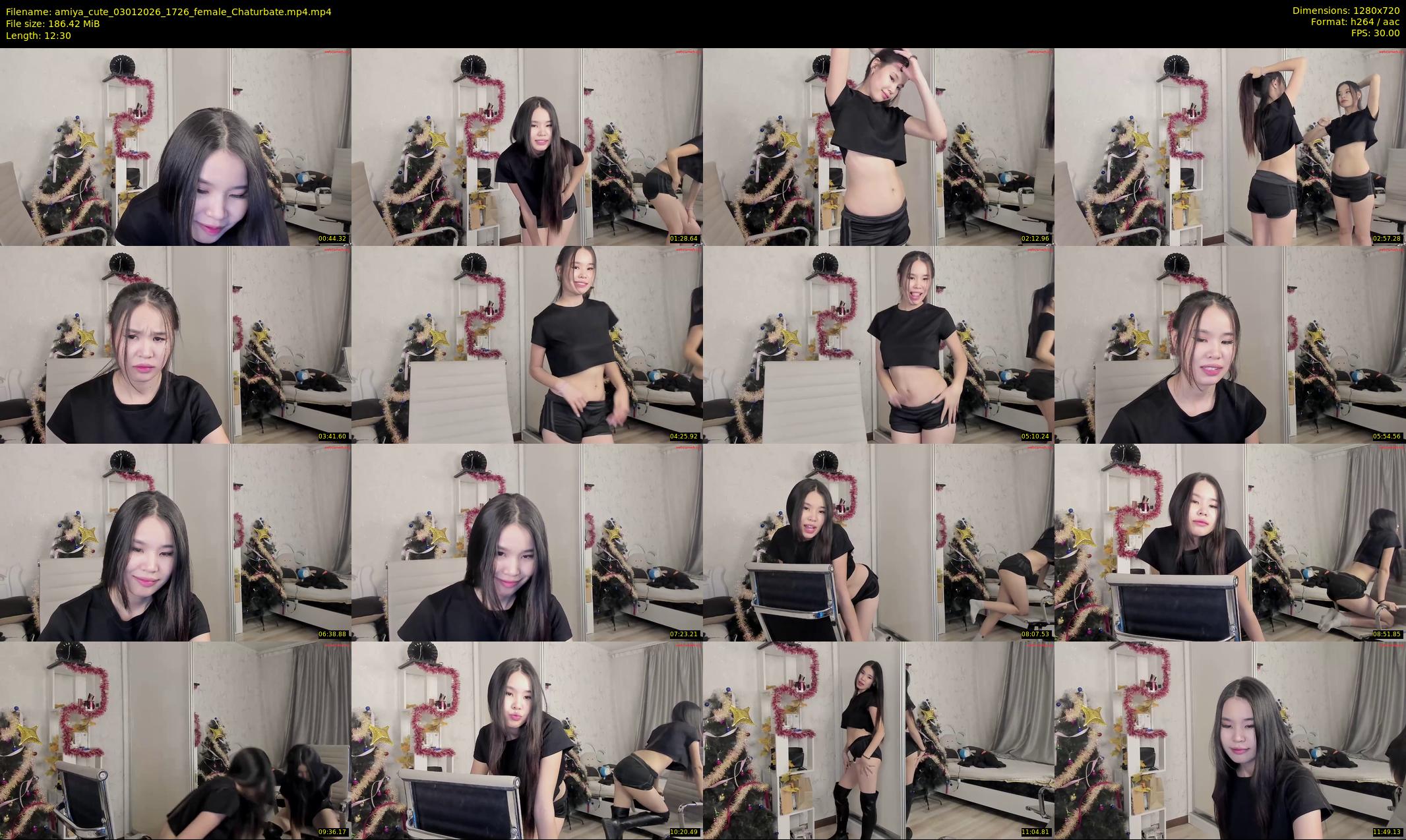 amiya_cute — 13 minute Chaturbate female cam show recording, 720p, Jan 3, 2026