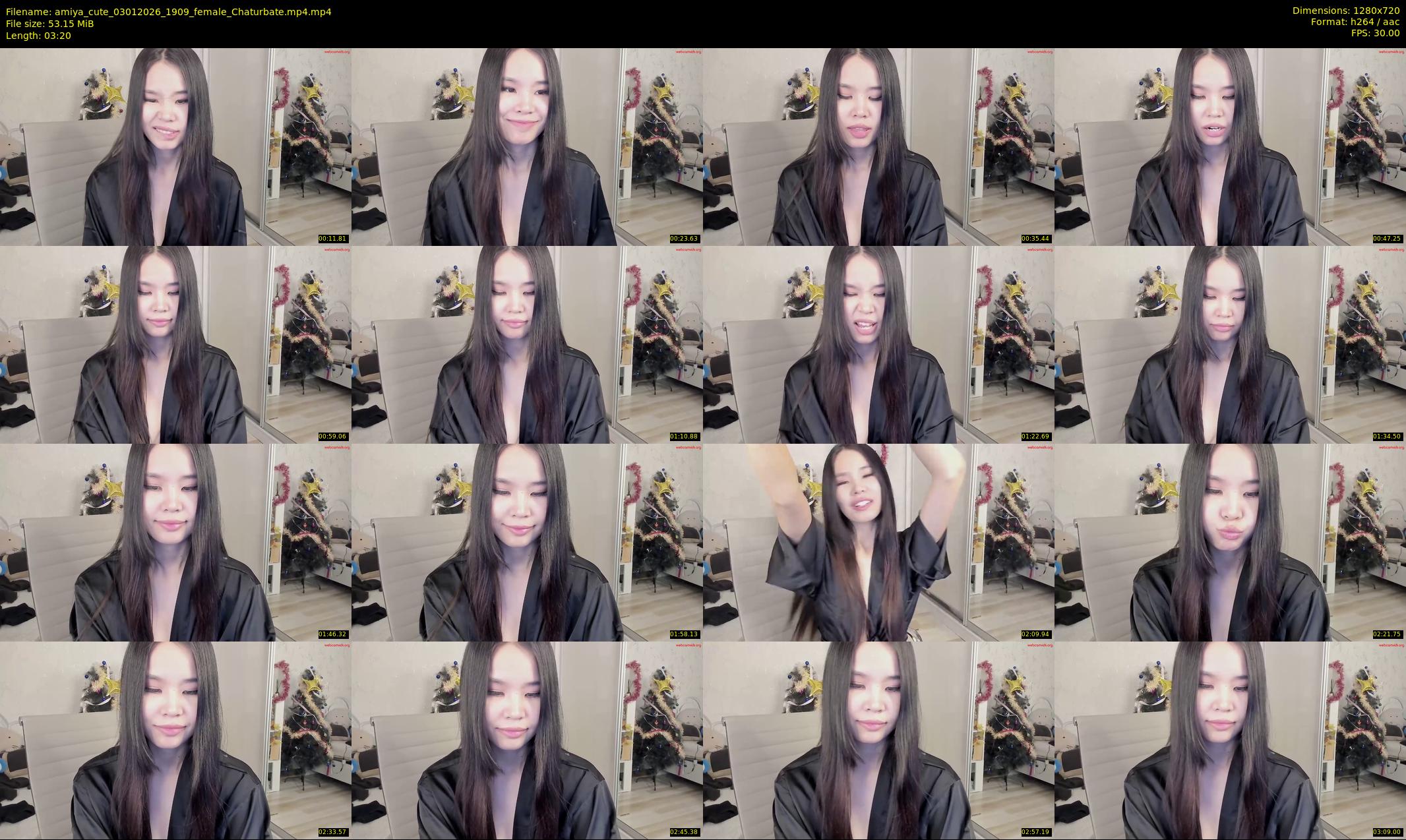amiya_cute — 4 minute Chaturbate female cam show recording, 720p, Jan 3, 2026