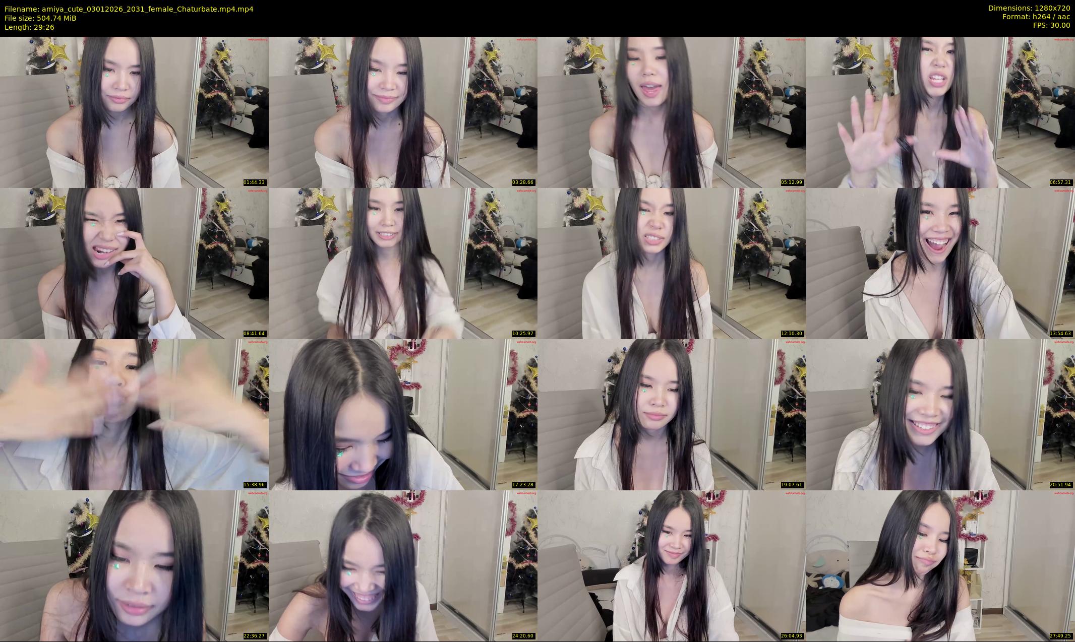 amiya_cute — 30 minute Chaturbate female cam show recording, 720p, Jan 3, 2026