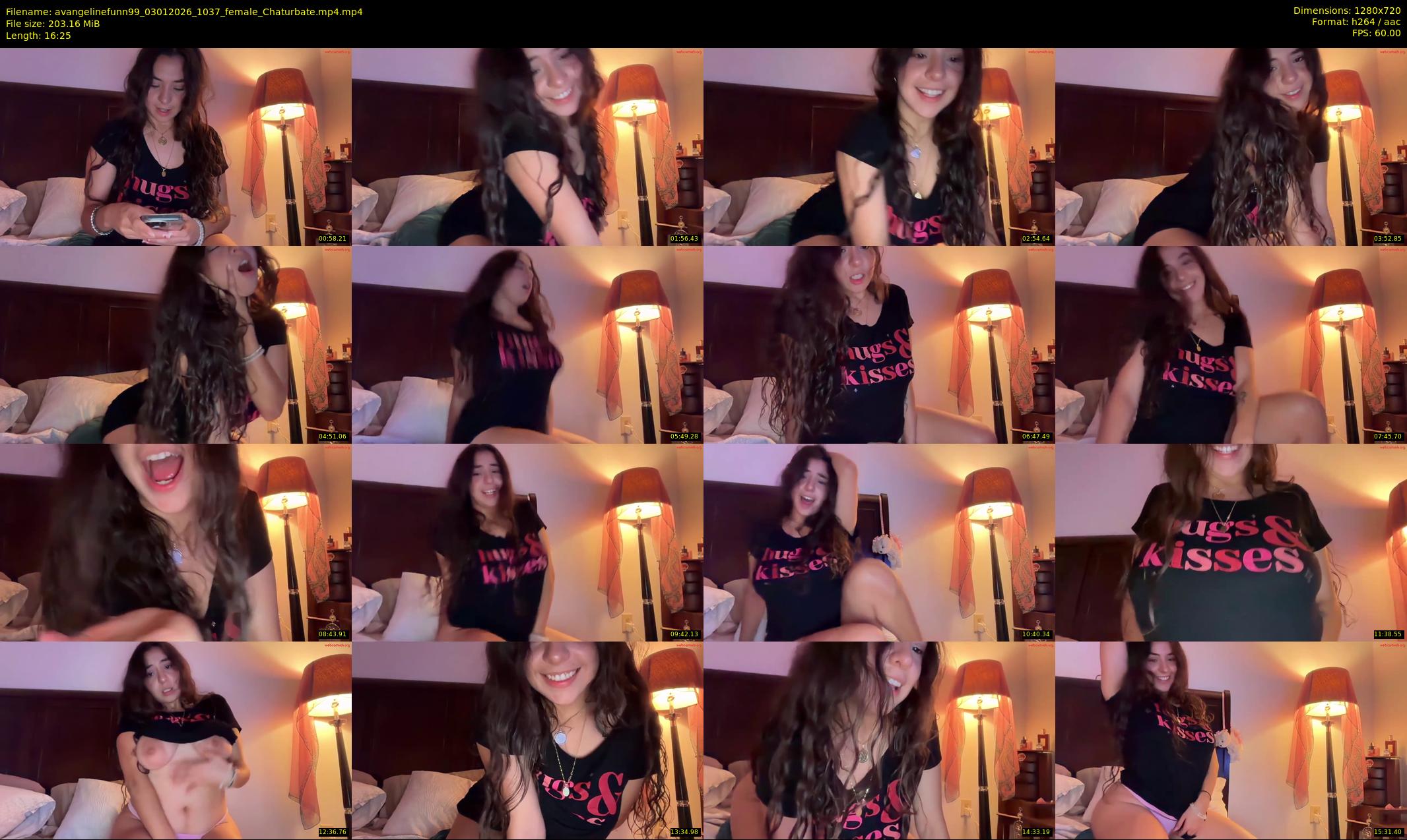 avangelinefunn99 — 17 minute Chaturbate female cam show recording, 720p, Jan 3, 2026