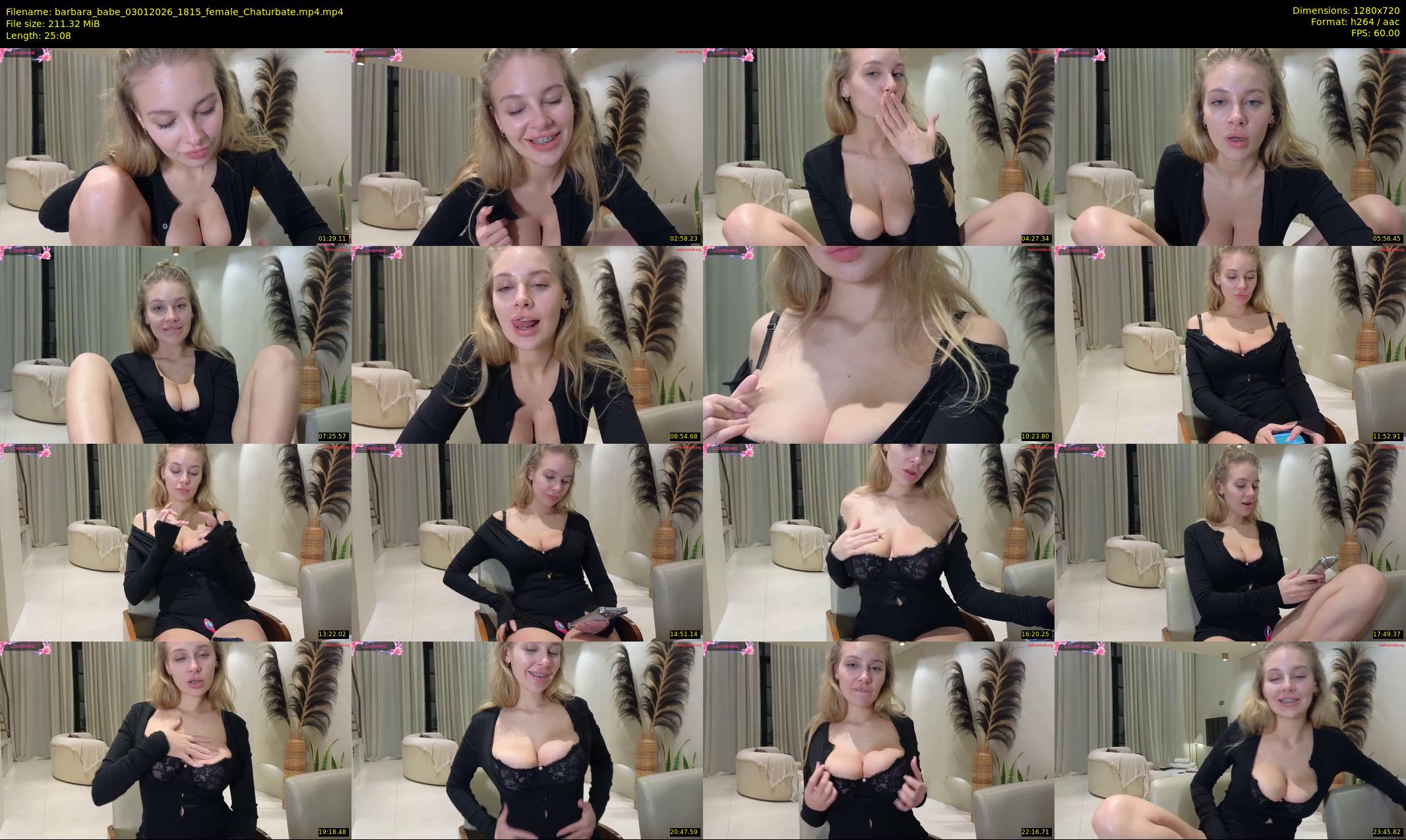 barbara_babe — 26 minute Chaturbate female cam show recording, 720p, Jan 3, 2026