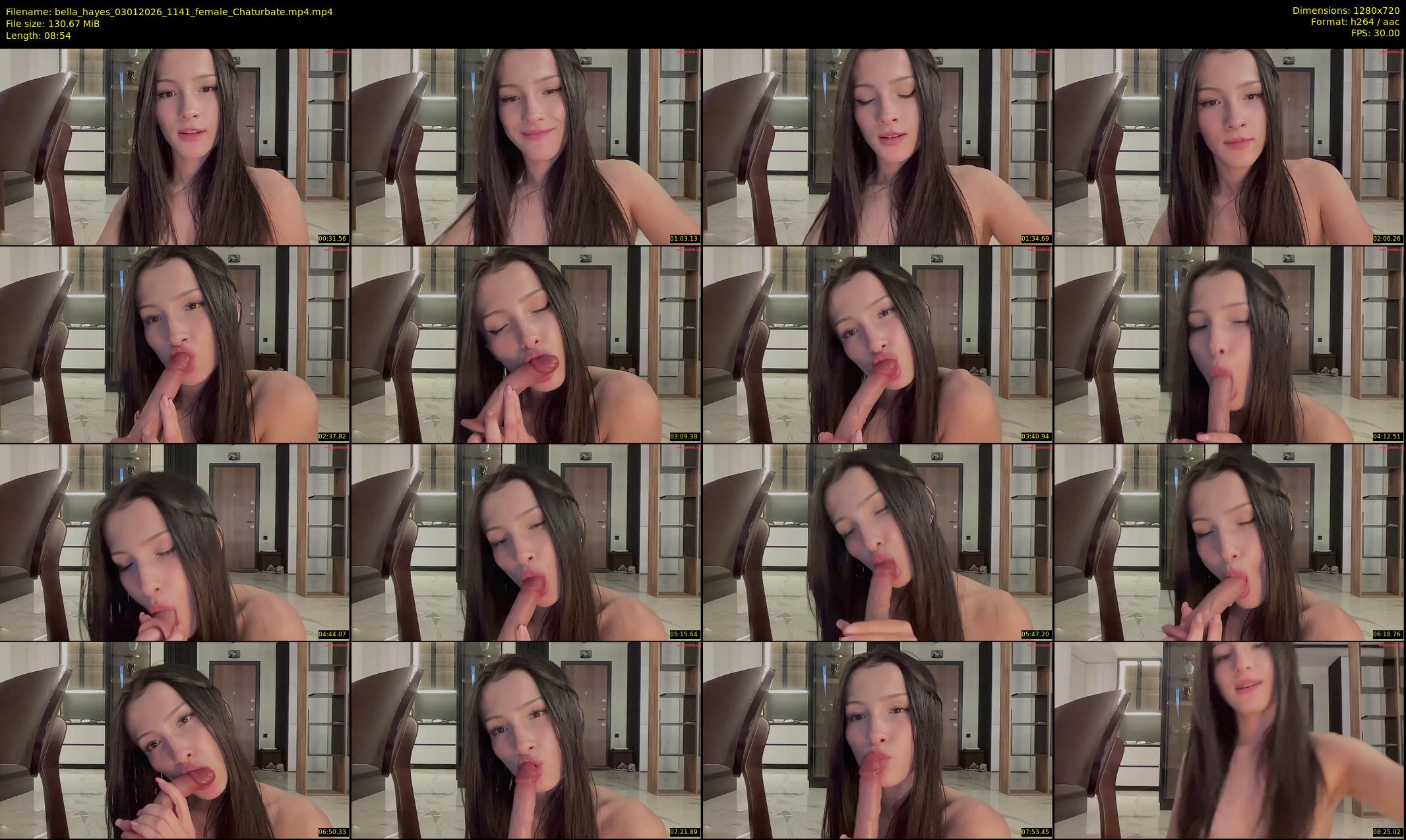 bella_hayes — 9 minute Chaturbate female cam show recording, 720p, Jan 3, 2026