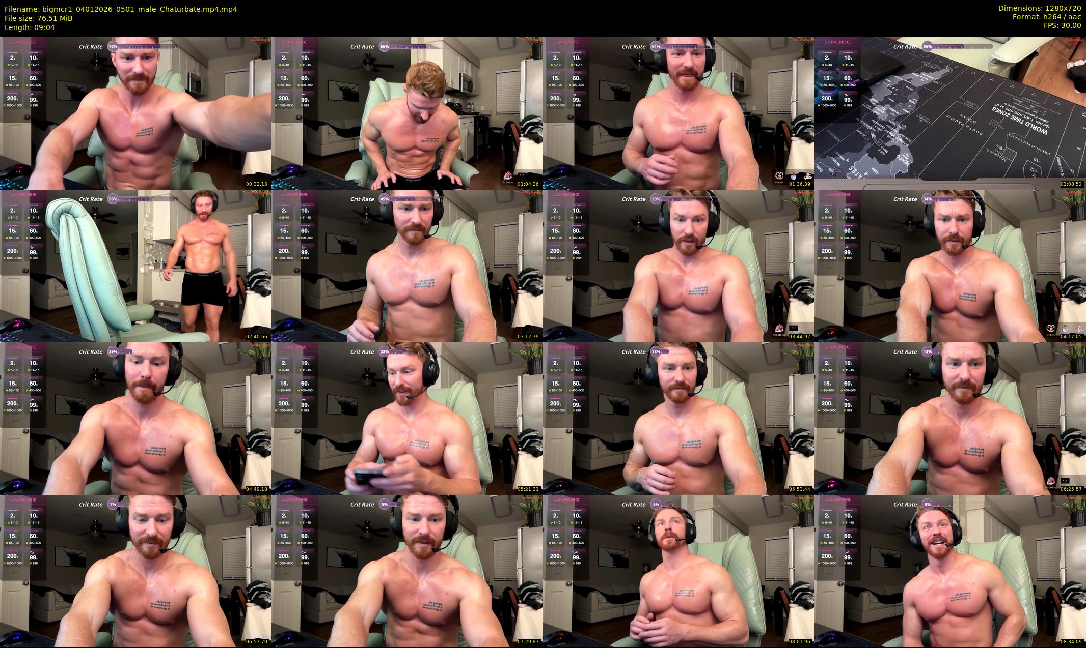 bigmcr1 — 10 minute Chaturbate male cam show recording, 720p, Jan 4, 2026