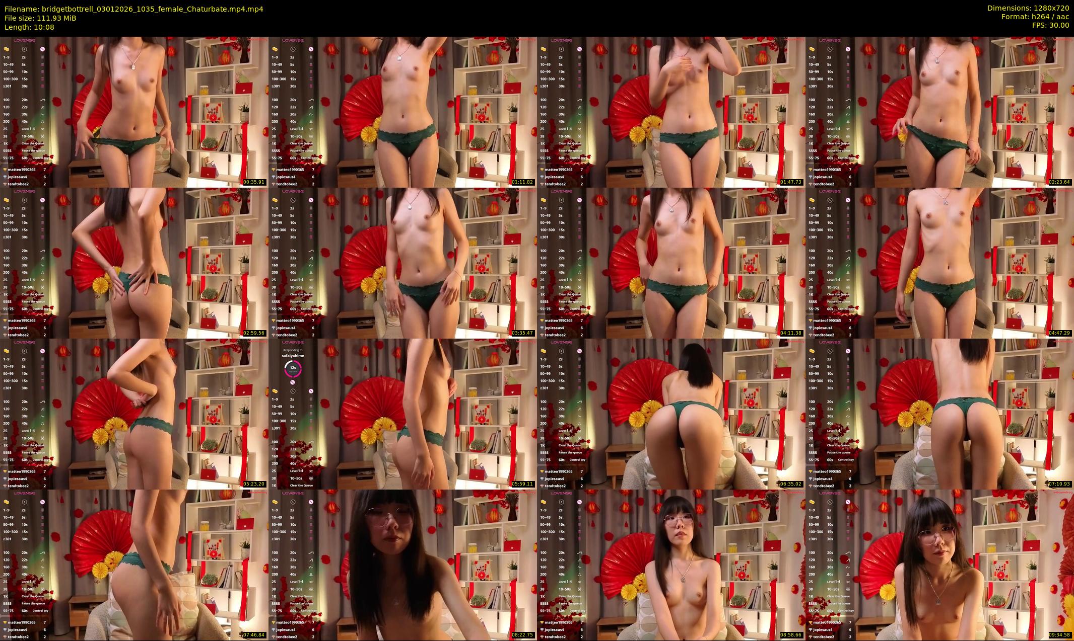 bridgetbottrell — 11 minute Chaturbate female cam show recording, 720p, Jan 3, 2026