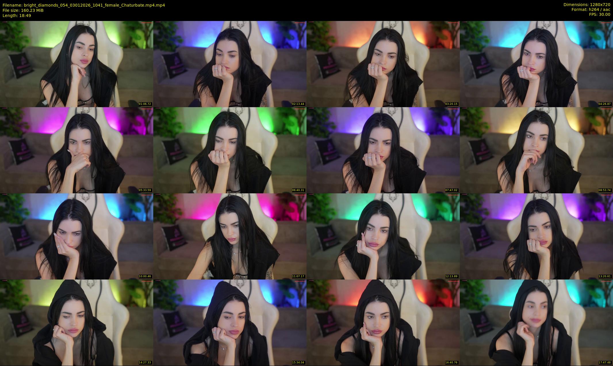 bright_diamonds_054 — 19 minute Chaturbate couple cam show recording, 720p, Jan 3, 2026
