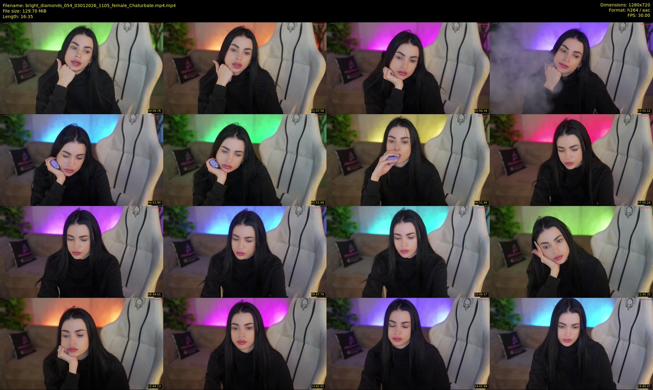 bright_diamonds_054 — 17 minute Chaturbate couple cam show recording, 720p, Jan 3, 2026