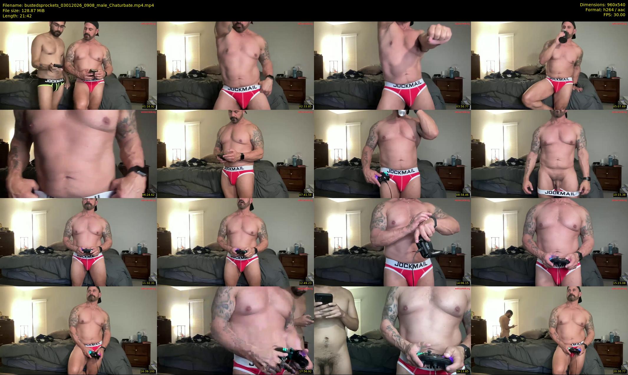 bustedsprockets — 22 minute Chaturbate male cam show recording, 480p, Jan 3, 2026