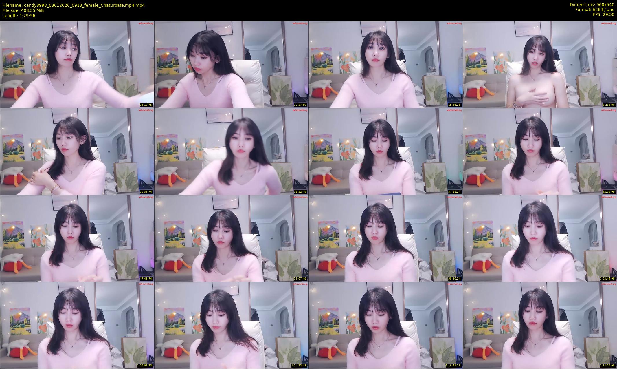 candy8998 — 90 minute Chaturbate female cam show recording, 480p, Jan 3, 2026