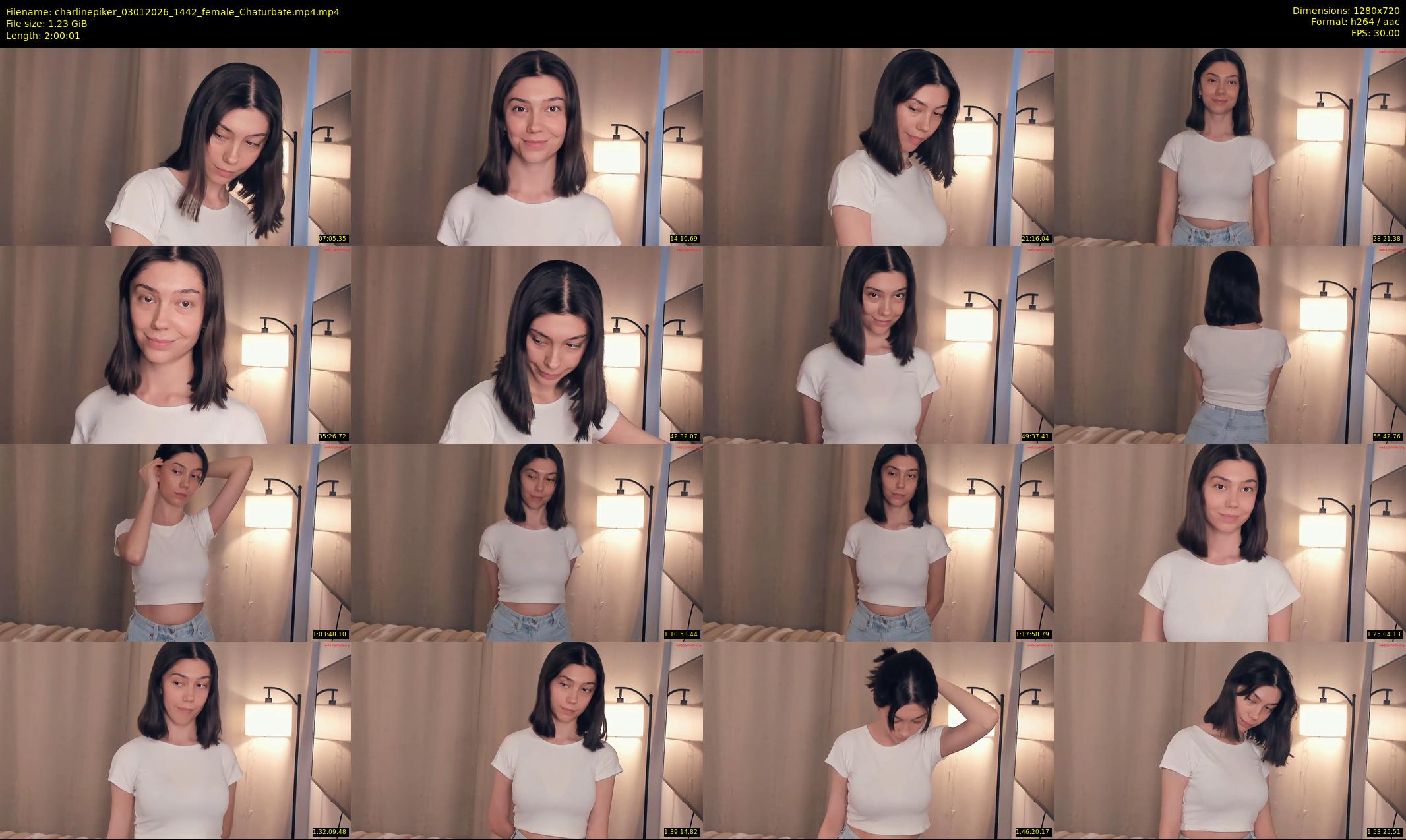 charlinepiker — 121 minute Chaturbate female cam show recording, 720p, Jan 3, 2026