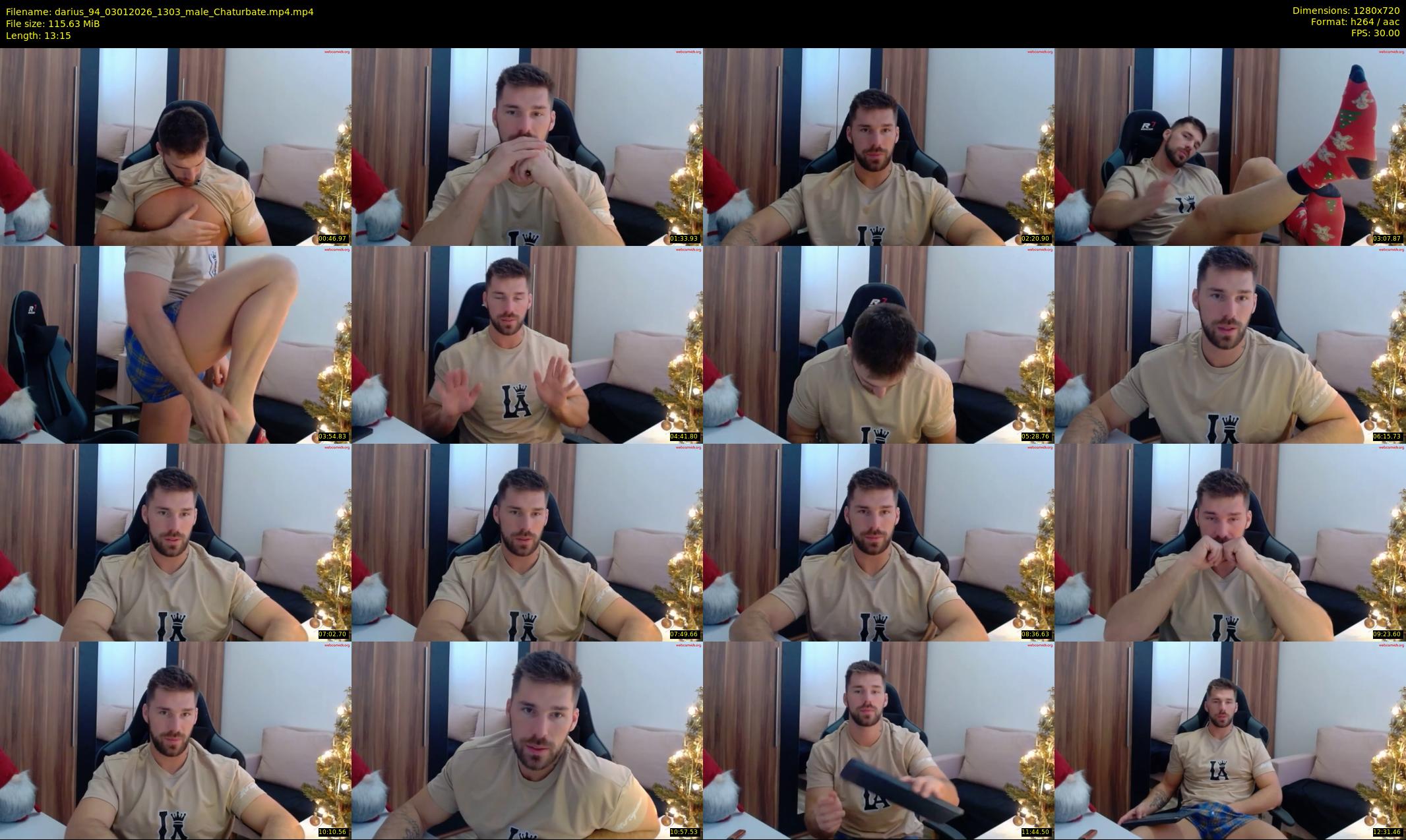 darius_94 — 14 minute Chaturbate male cam show recording, 720p, Jan 3, 2026