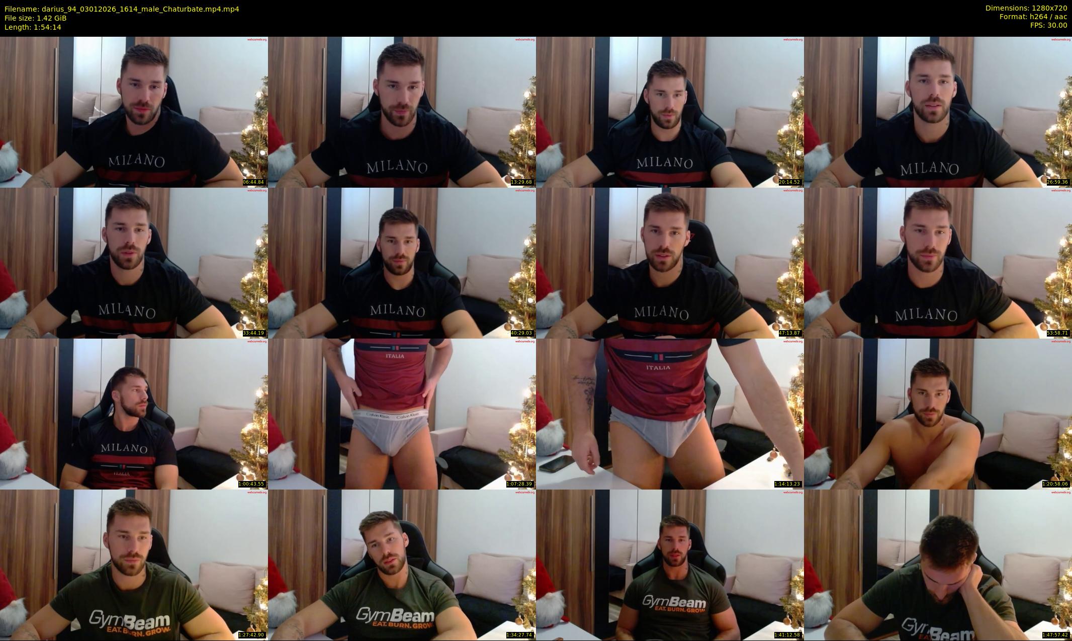 darius_94 — 115 minute Chaturbate male cam show recording, 720p, Jan 3, 2026