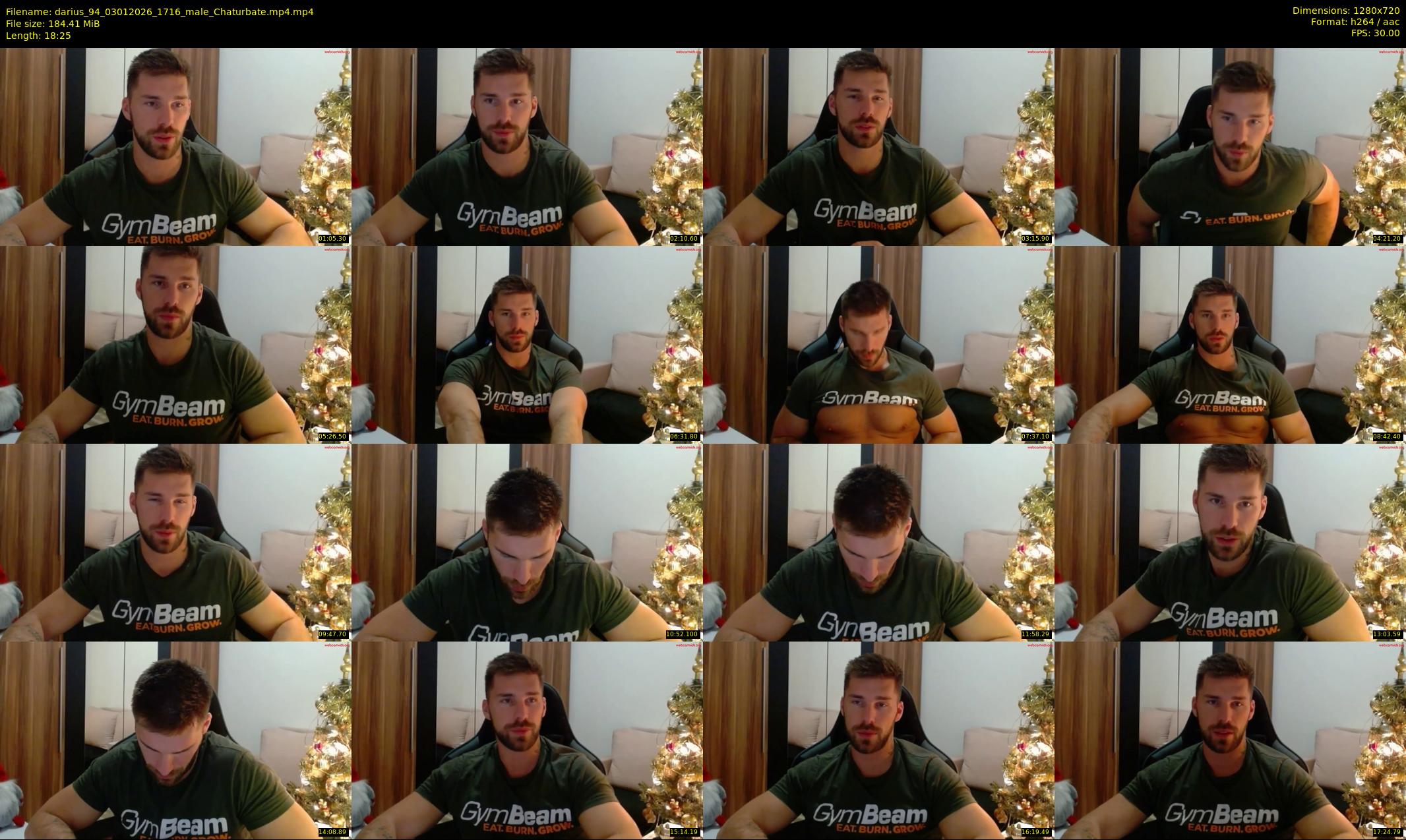 darius_94 — 19 minute Chaturbate male cam show recording, 720p, Jan 3, 2026