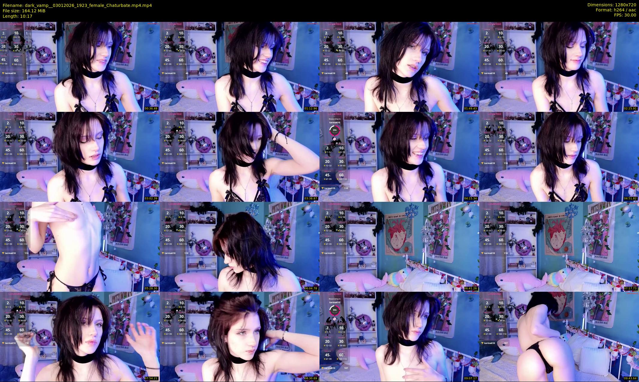 dark_vamp_ — 11 minute Chaturbate female cam show recording, 720p, Jan 3, 2026
