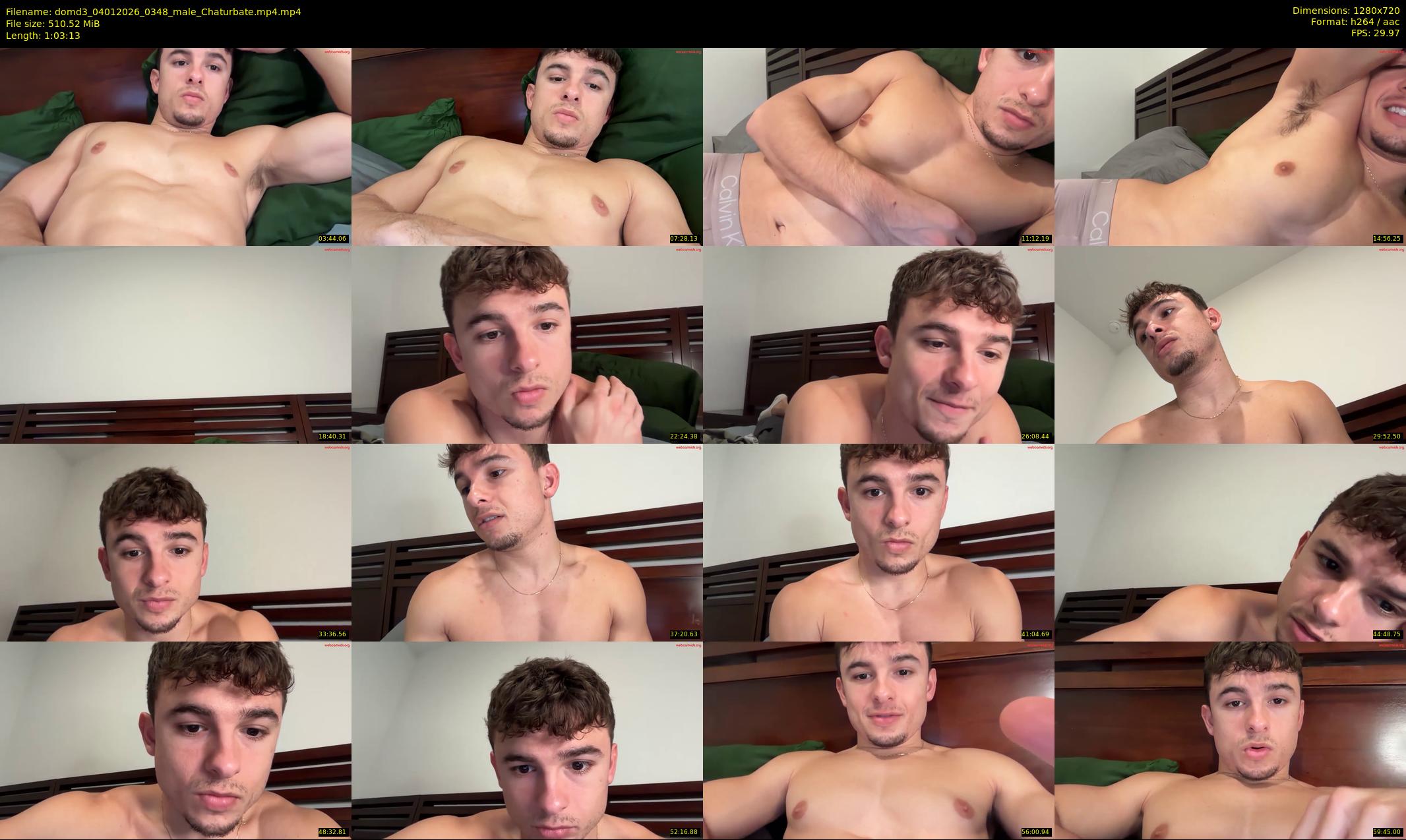 domd3 — 64 minute Chaturbate male cam show recording, 720p, Jan 4, 2026