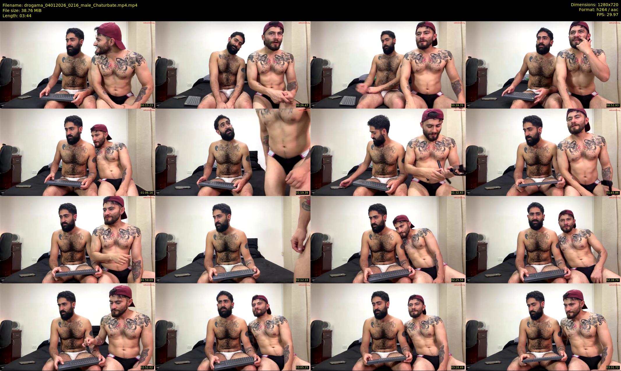 drogama — 4 minute Chaturbate male cam show recording, 720p, Jan 4, 2026