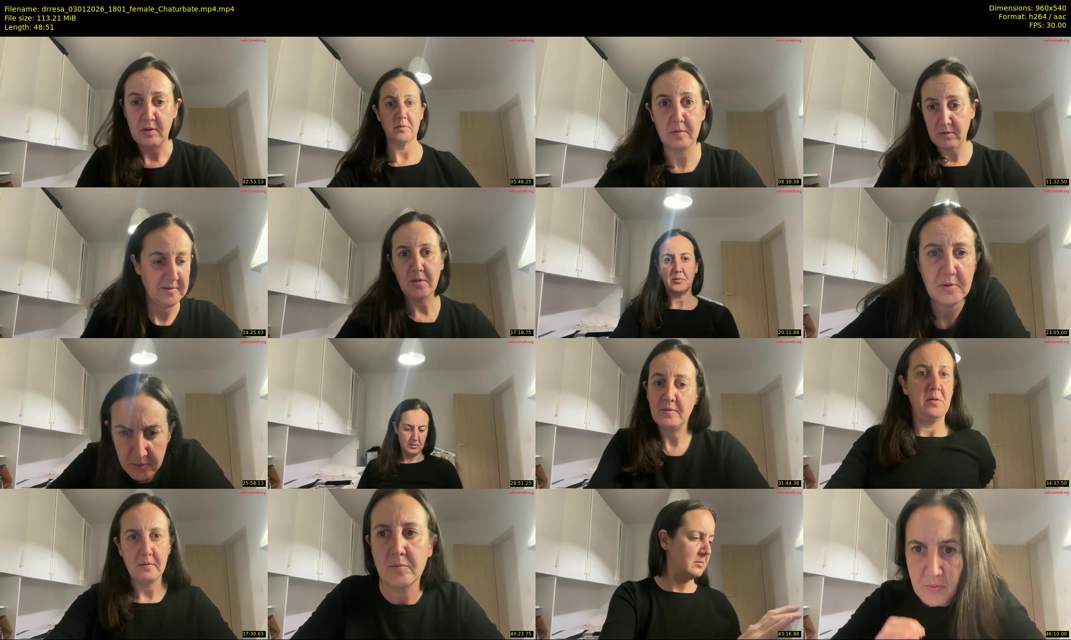 drresa — 49 minute Chaturbate female cam show recording, 480p, Jan 3, 2026