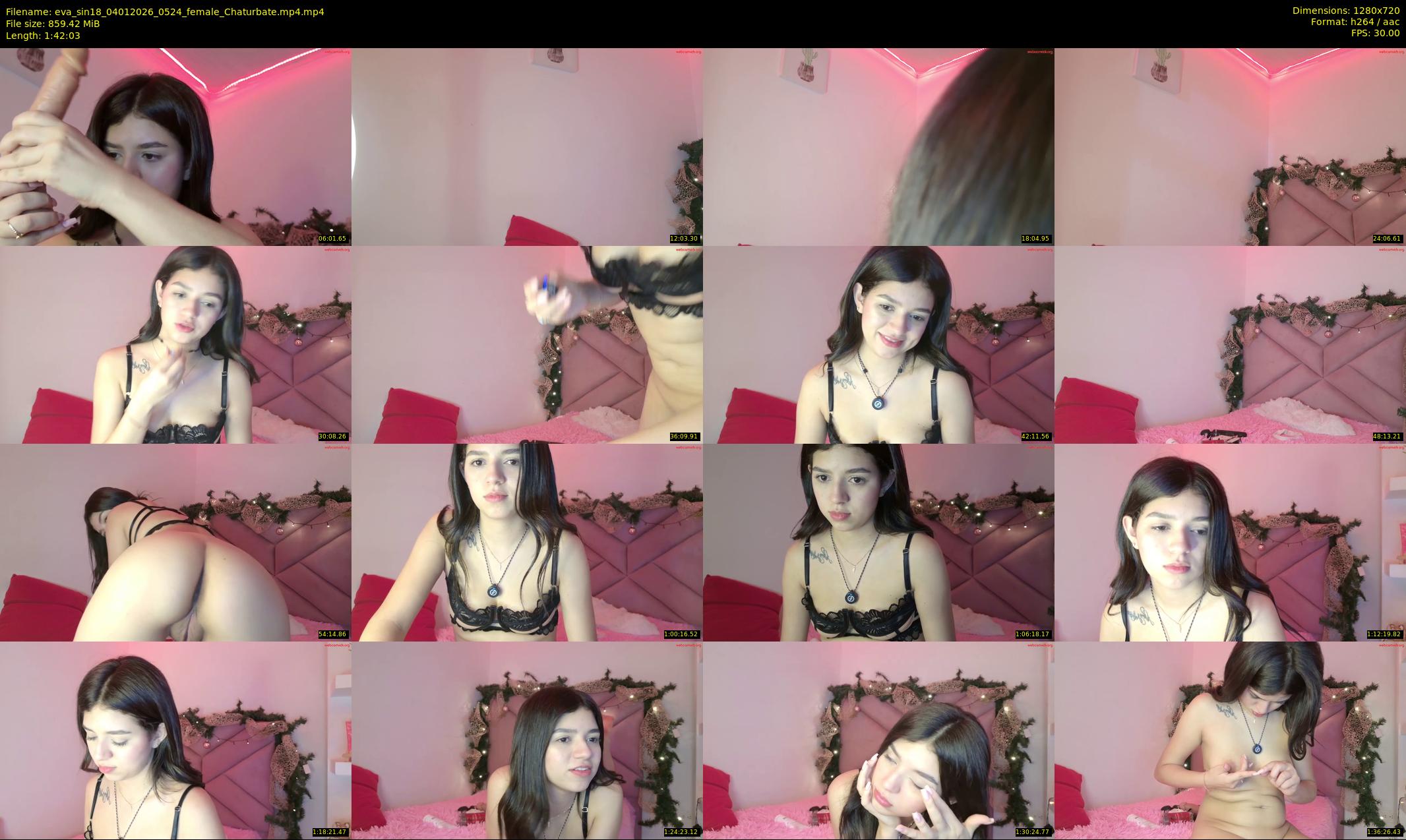 eva_sin18 — 103 minute Chaturbate female cam show recording, 720p, Jan 4, 2026