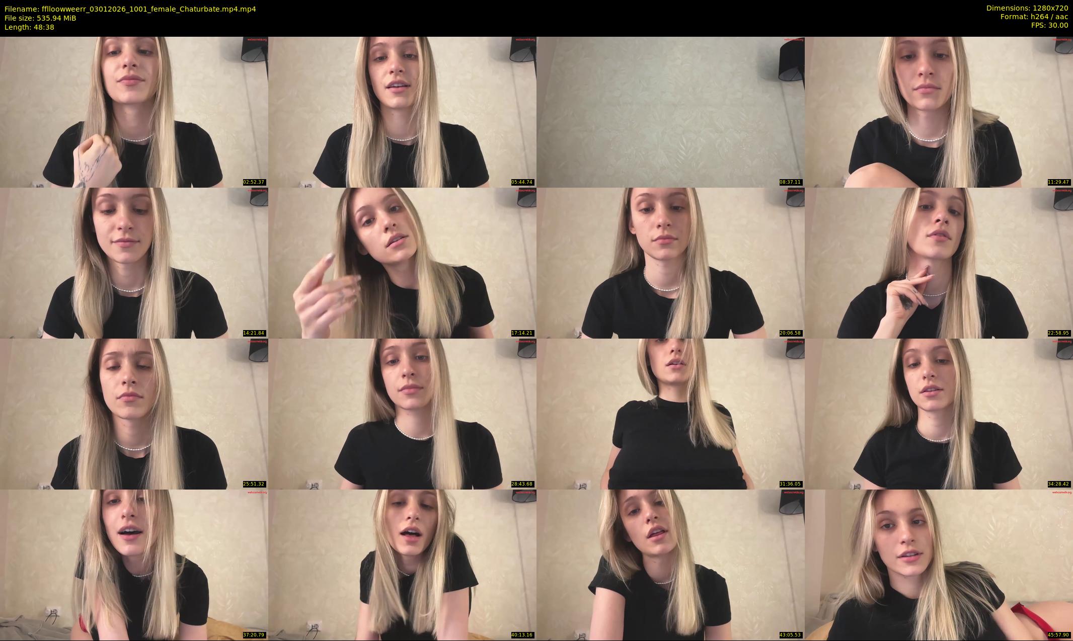 fflloowweerr — 49 minute Chaturbate couple cam show recording, 720p, Jan 3, 2026