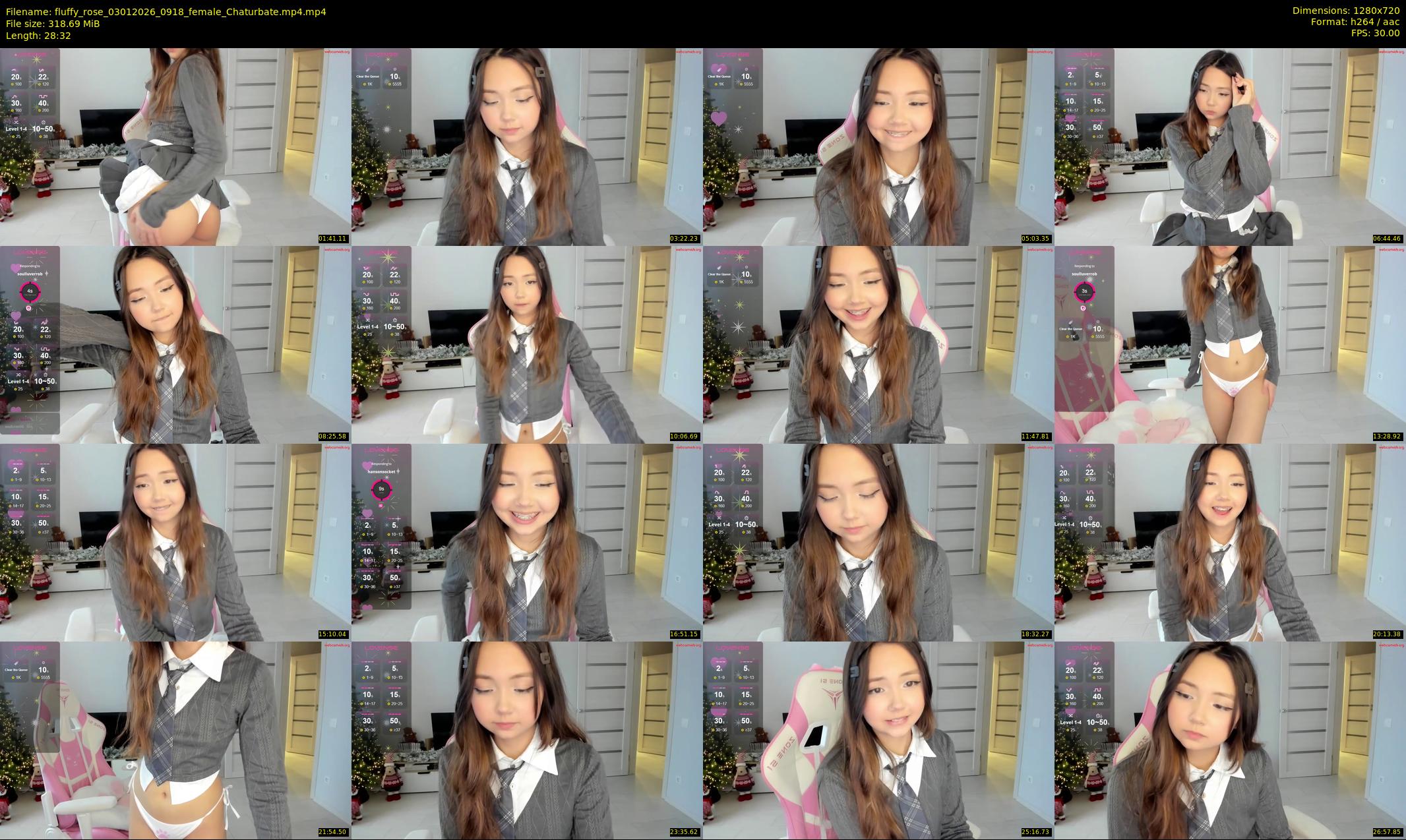 fluffy_rose — 29 minute Chaturbate female cam show recording, 720p, Jan 3, 2026