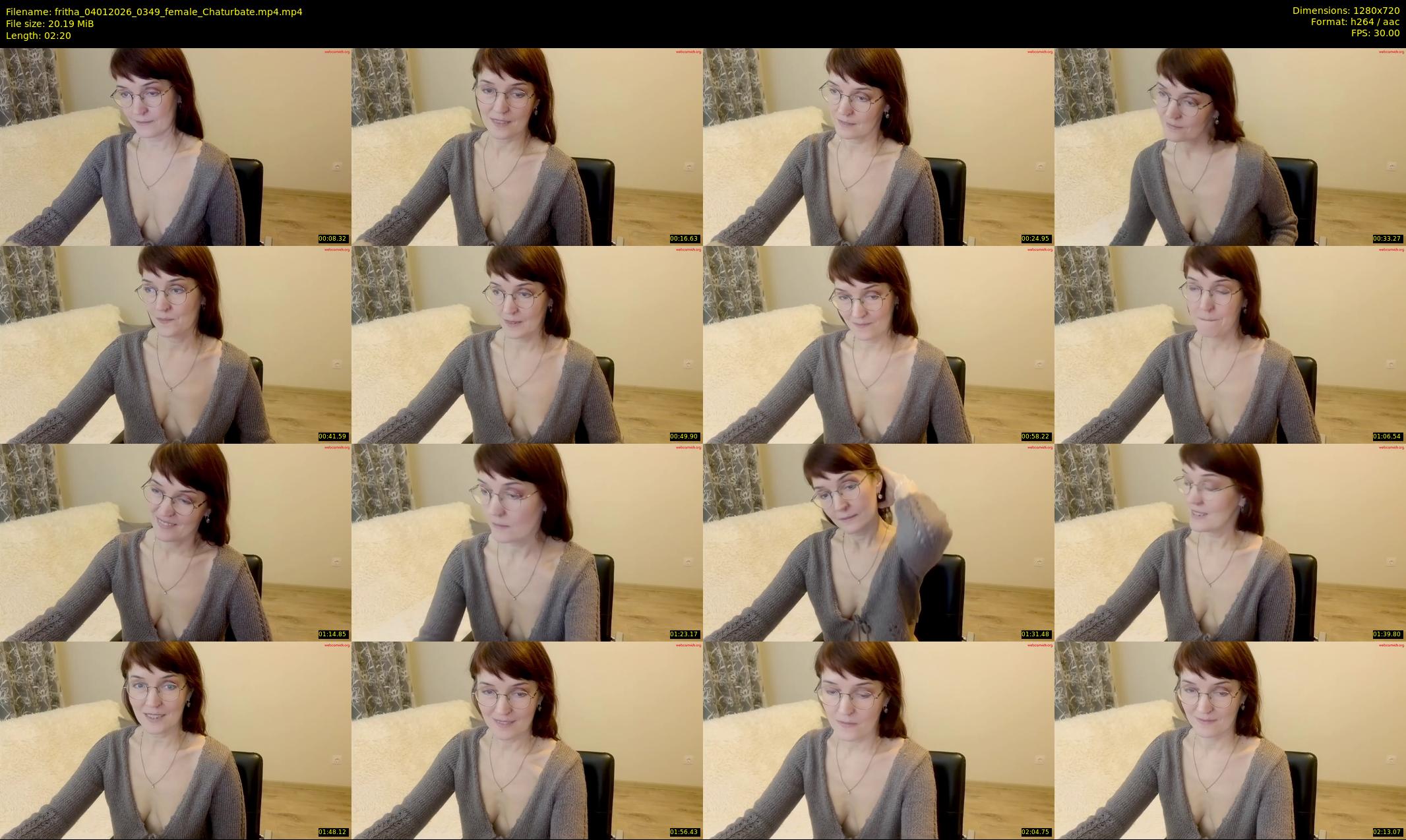 fritha — 3 minute Chaturbate female cam show recording, 720p, Jan 4, 2026