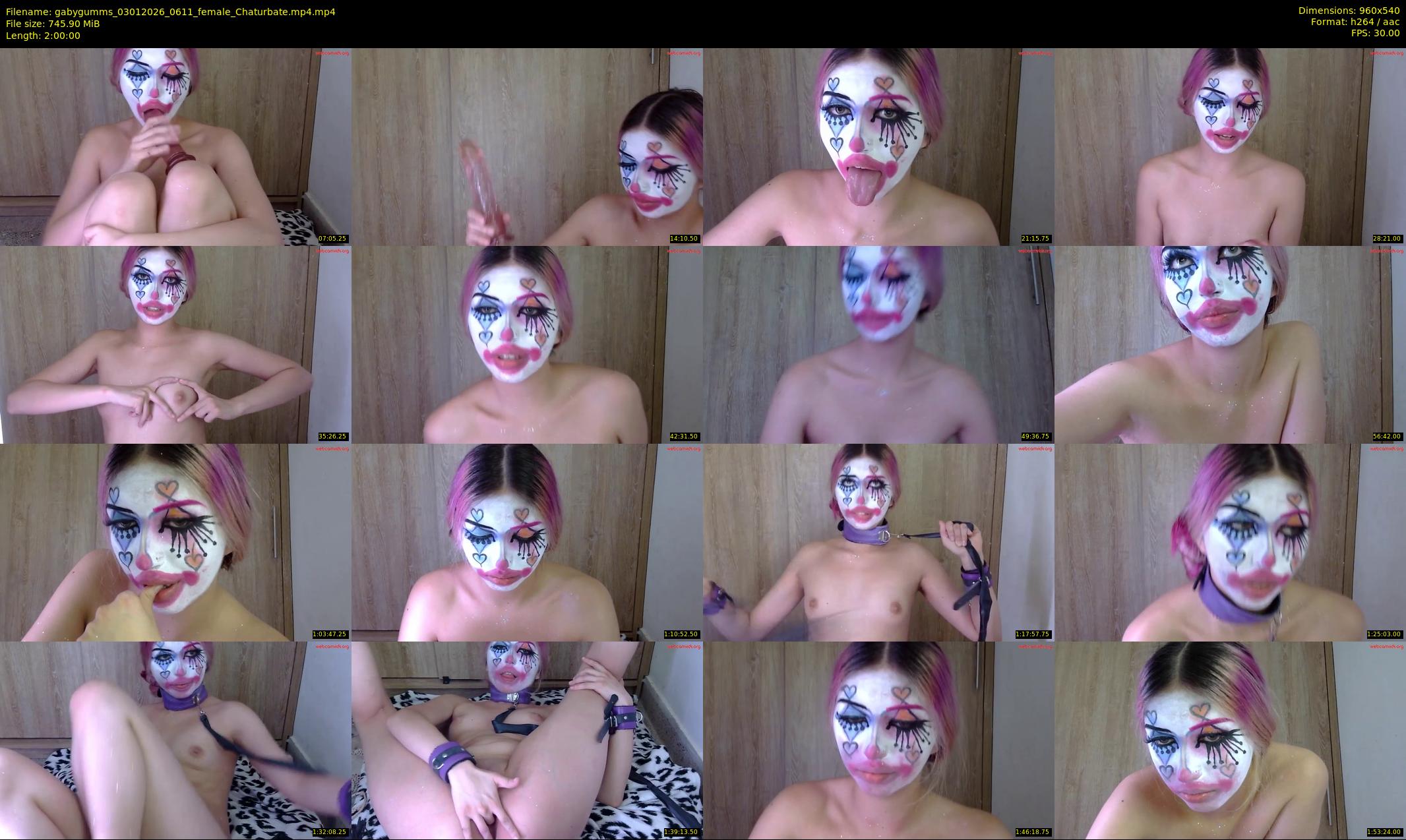 gabygumms — 120 minute Chaturbate female cam show recording, 480p, Jan 3, 2026