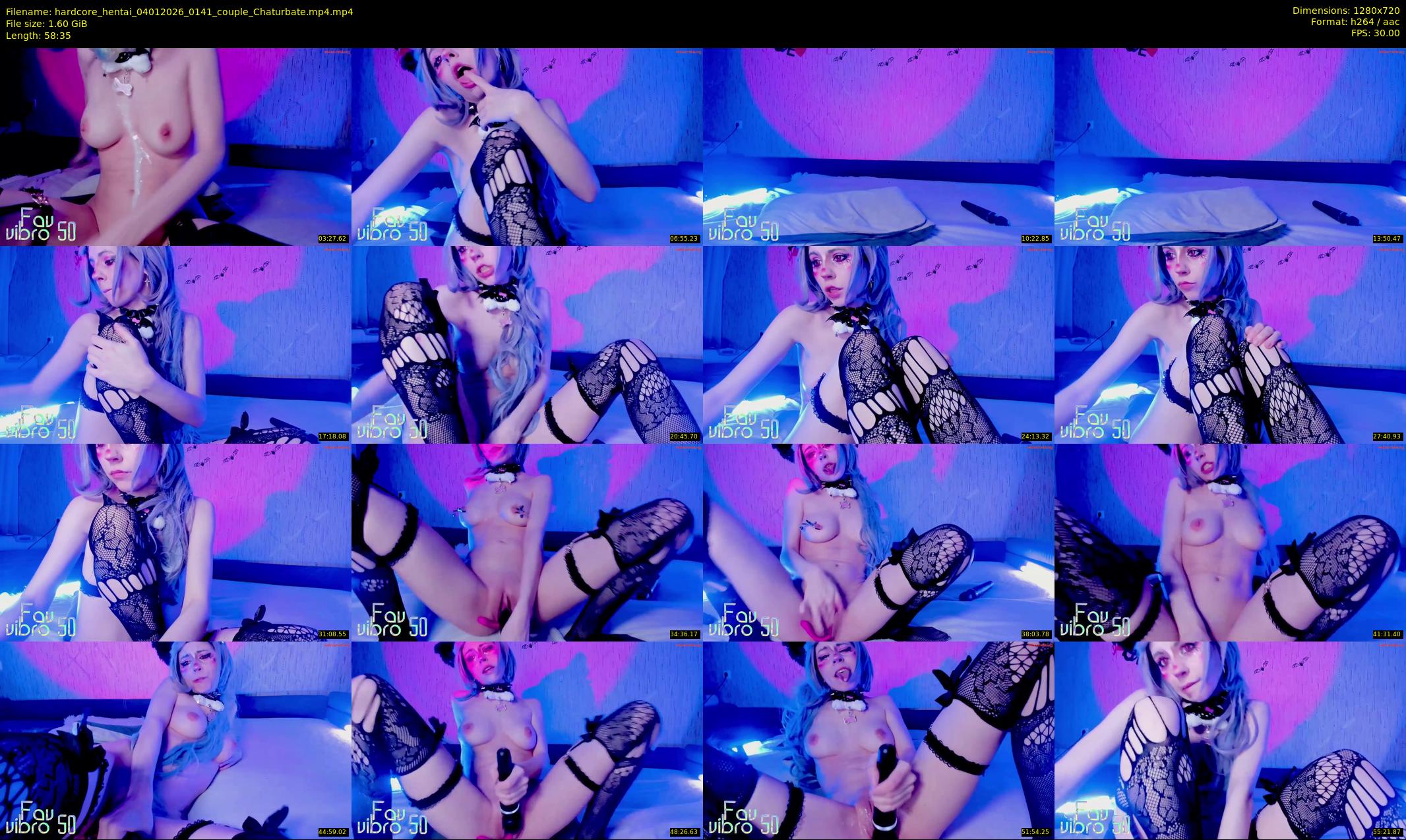 hardcore_hentai — 59 minute Chaturbate female cam show recording, 720p, Jan 4, 2026